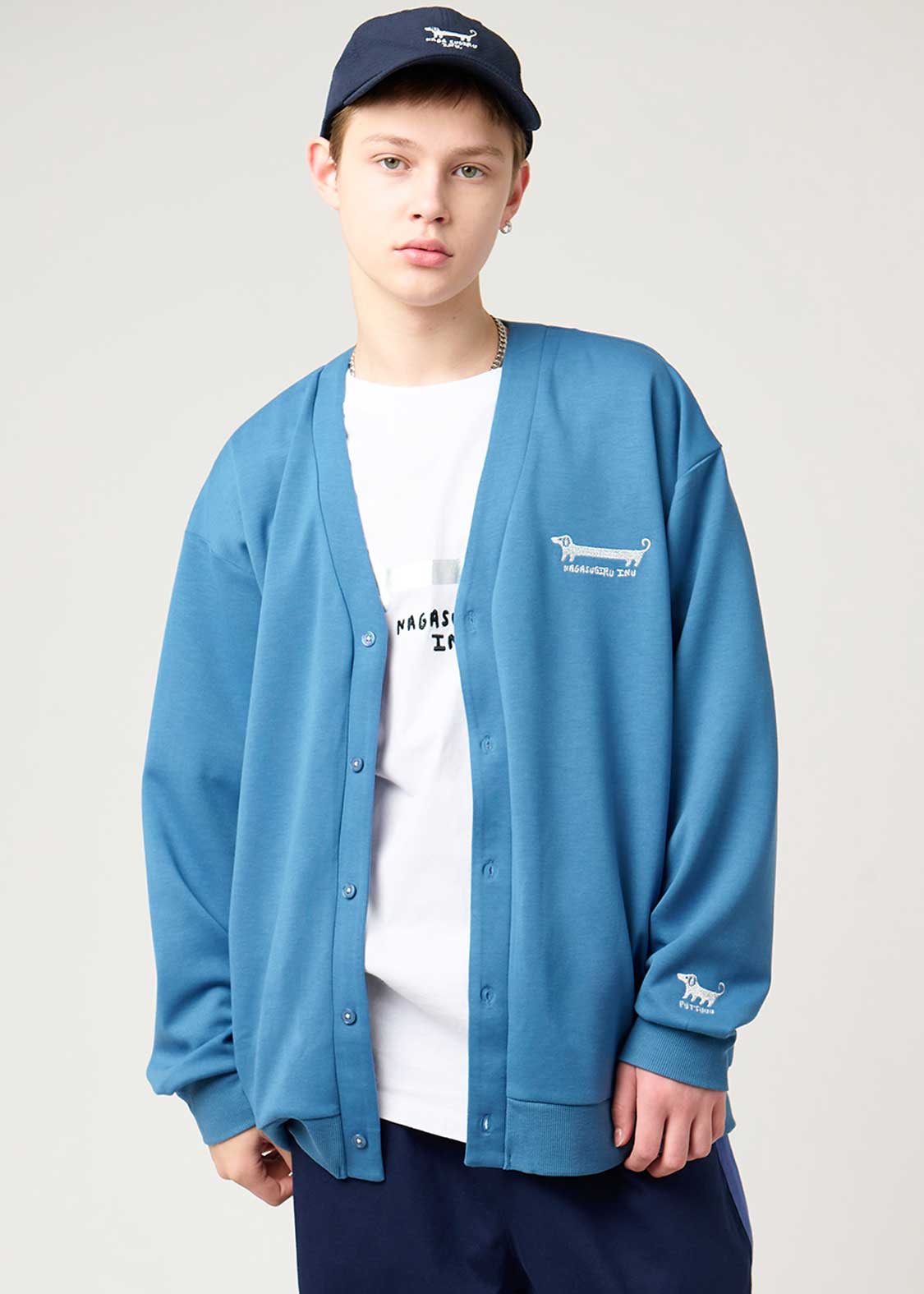 Ponte Long Sleeve Cardigan (Nagasugiru Inu) - Image 8