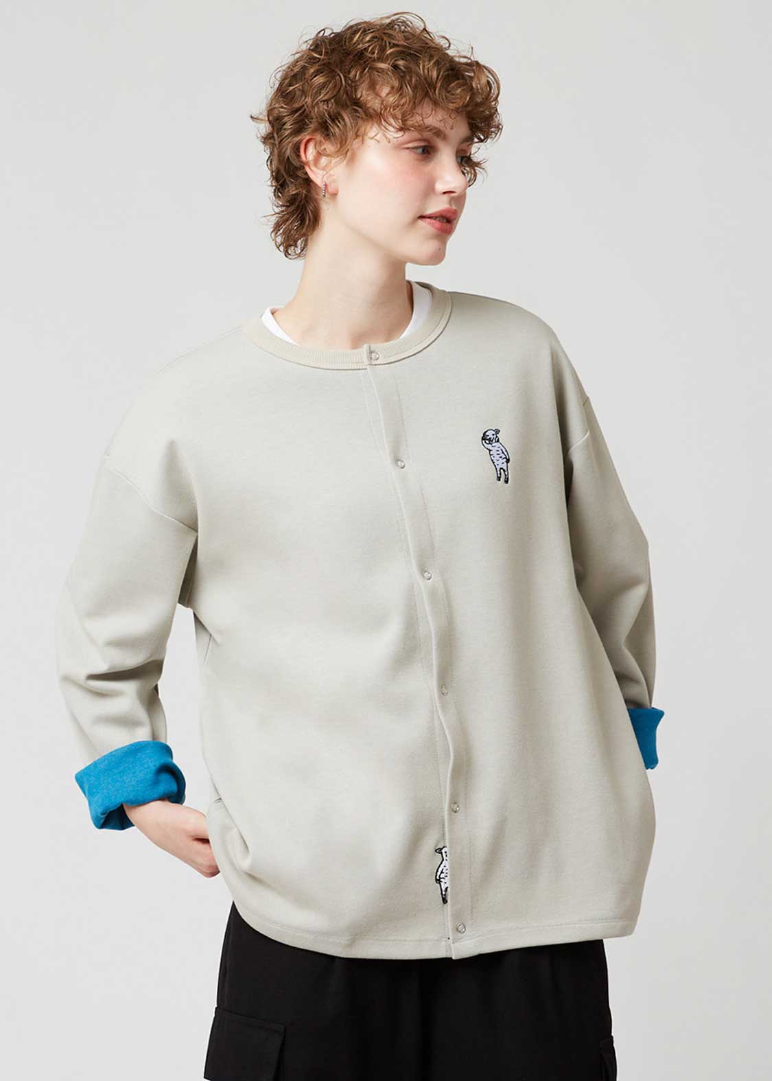 Lamb Chop - Chopper's Delight | Double-Faced Cardigan - Image 9