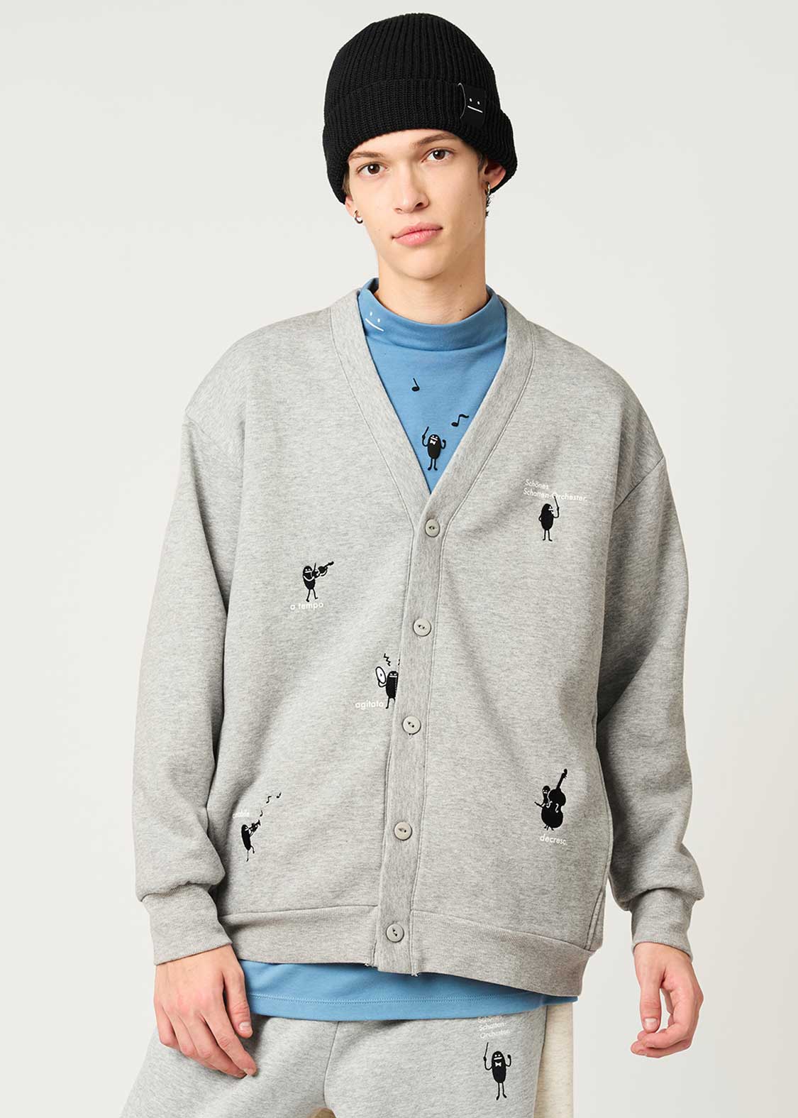 Beautiful Shadow Orchestra | Fuwakimo Fleece Cardigan - Image 7