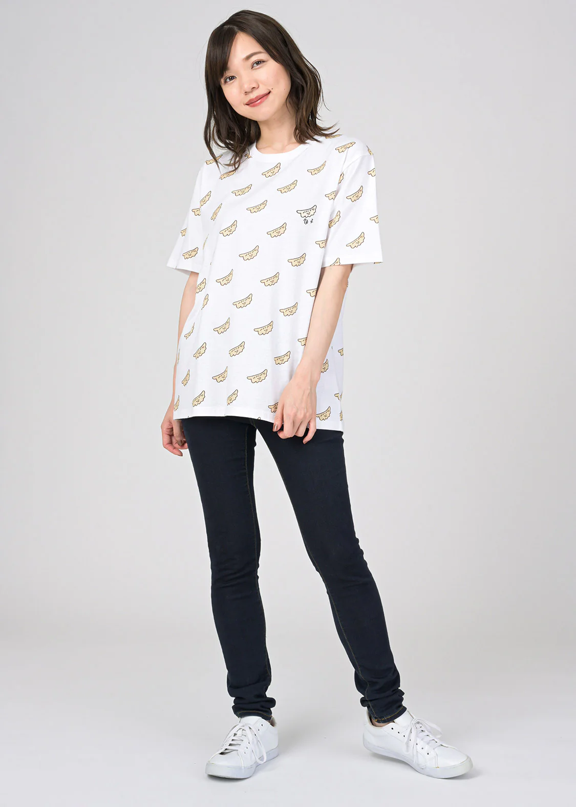 Multi Pattern Short Sleeve Tee (My Name is GYOZA) - Image 10