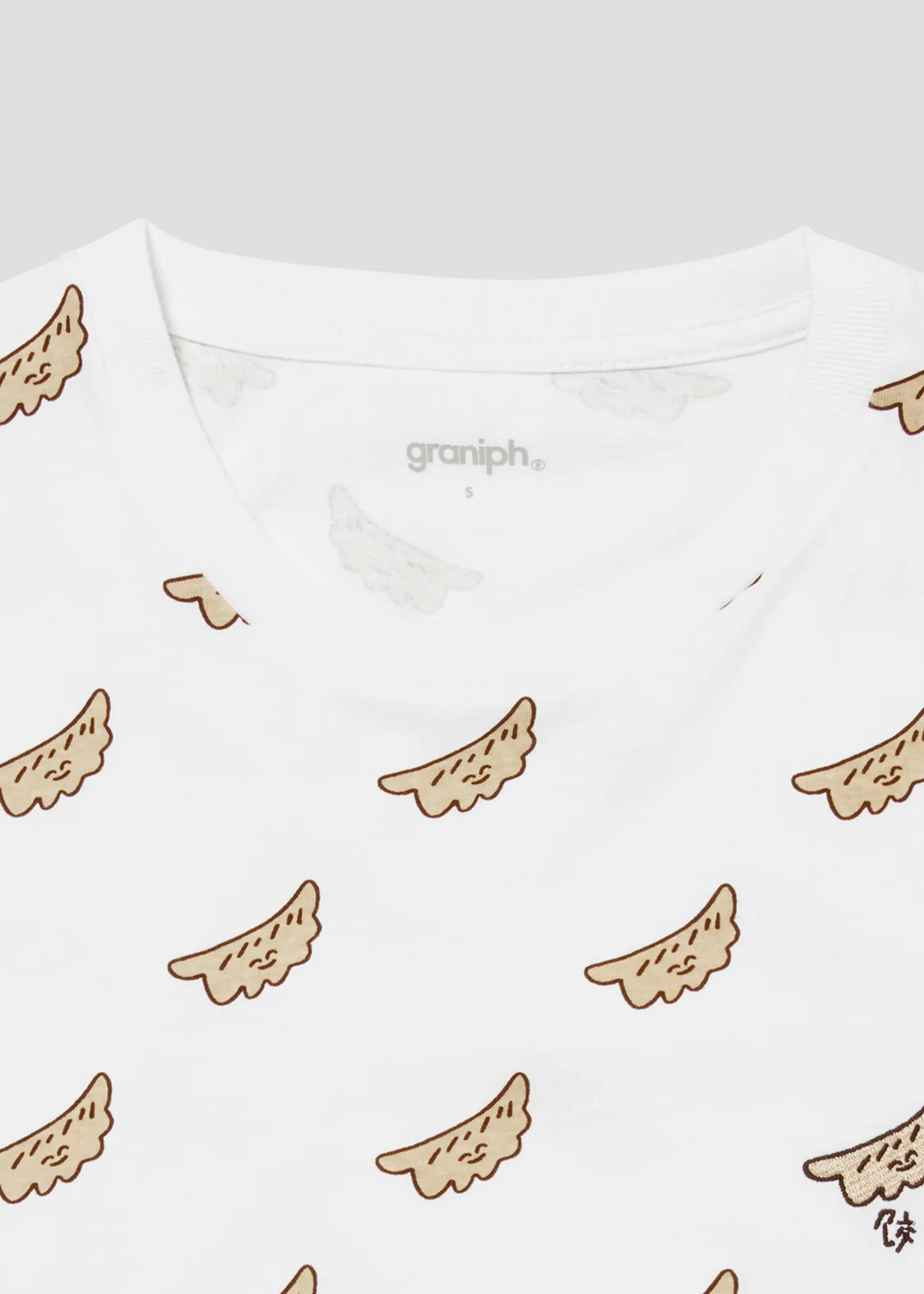 Multi Pattern Short Sleeve Tee (My Name is GYOZA) - Image 4