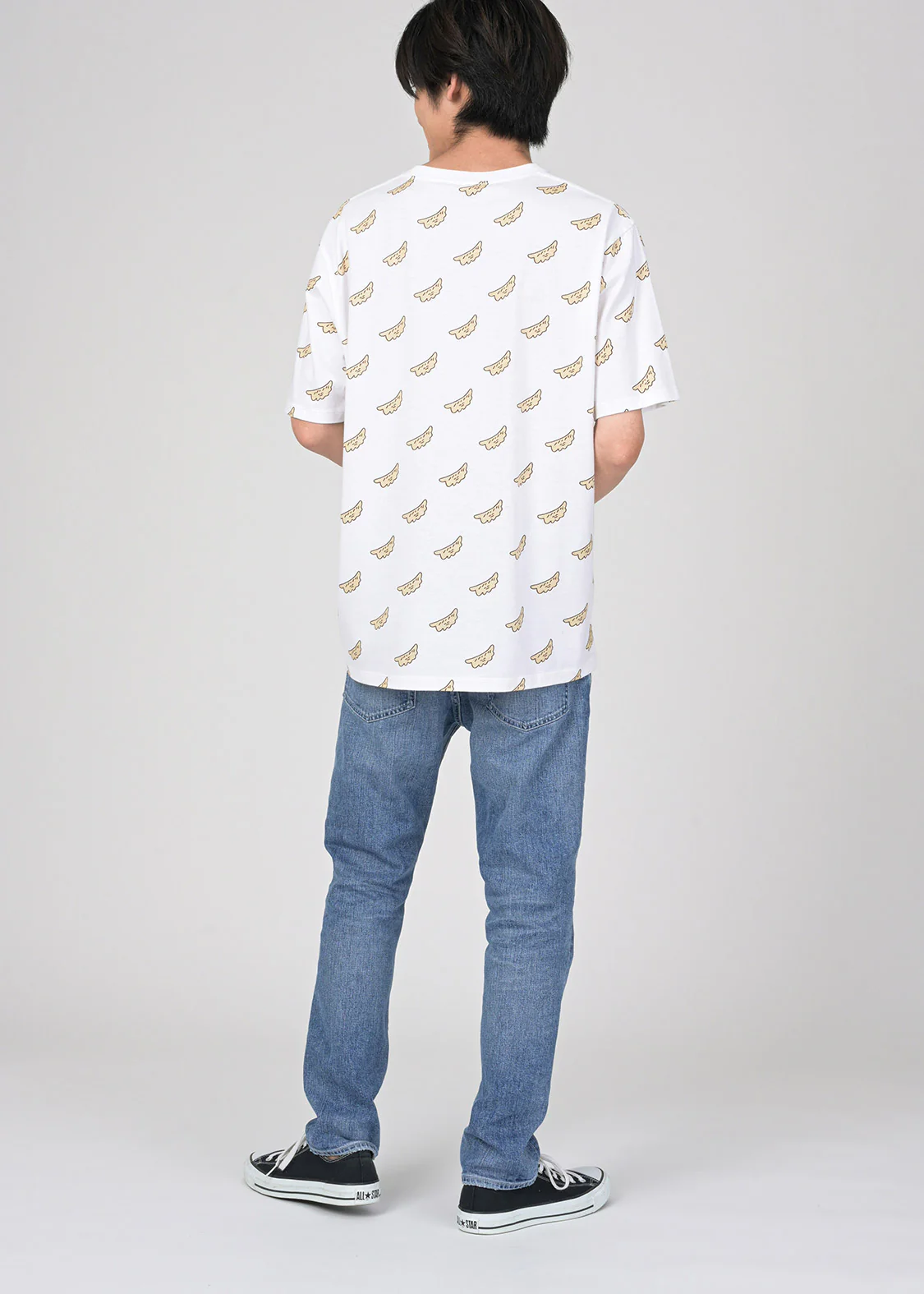 Multi Pattern Short Sleeve Tee (My Name is GYOZA) - Image 9