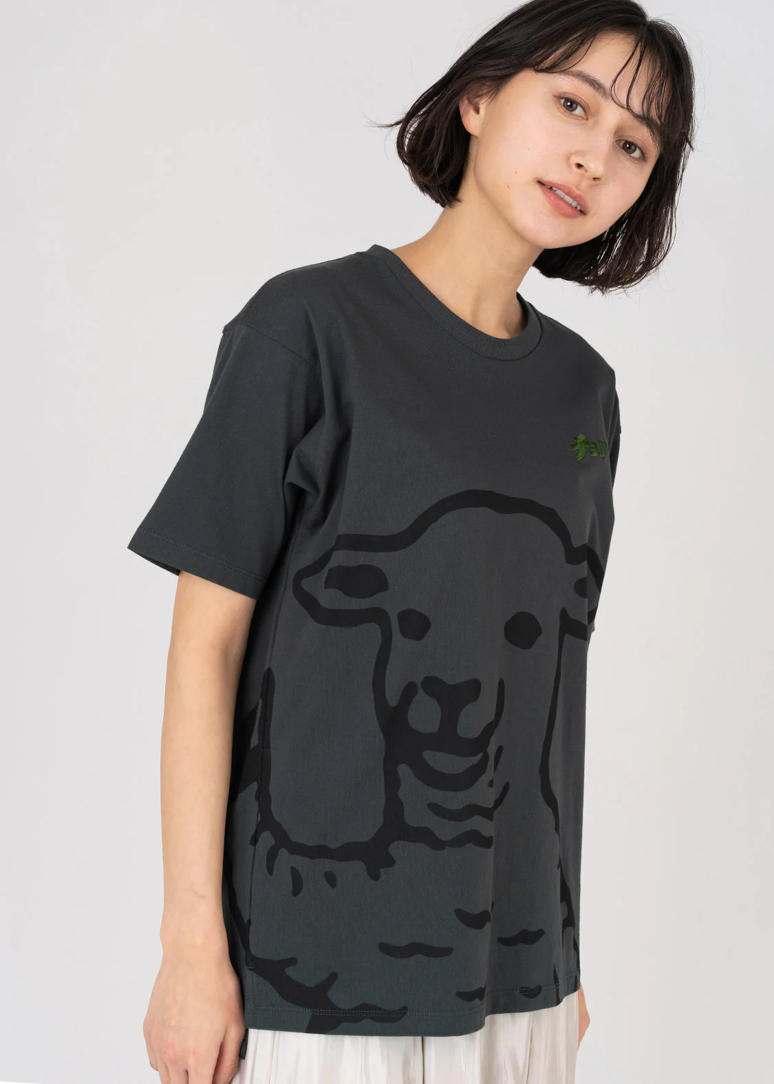 Loose Fit Short Sleeve Tee (Lamb Chop 2) - Image 10