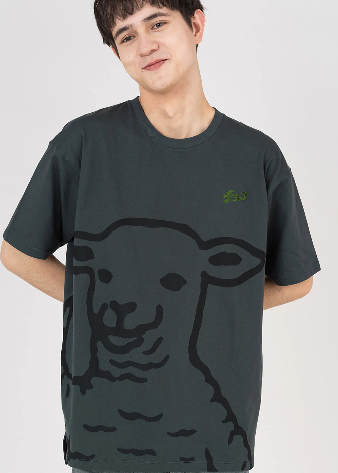 Loose Fit Short Sleeve Tee (Lamb Chop 2) - Image 7