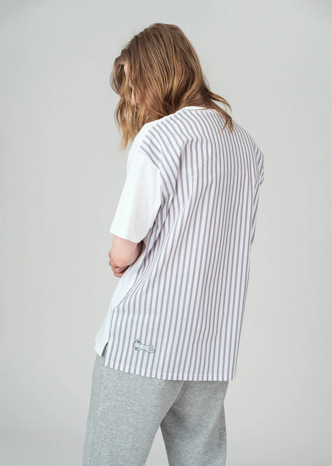 11 Piki no Neko Loose Fit Short Sleeve Tee (11 Piki no Neko_11 Piki no Neko) - Image 9