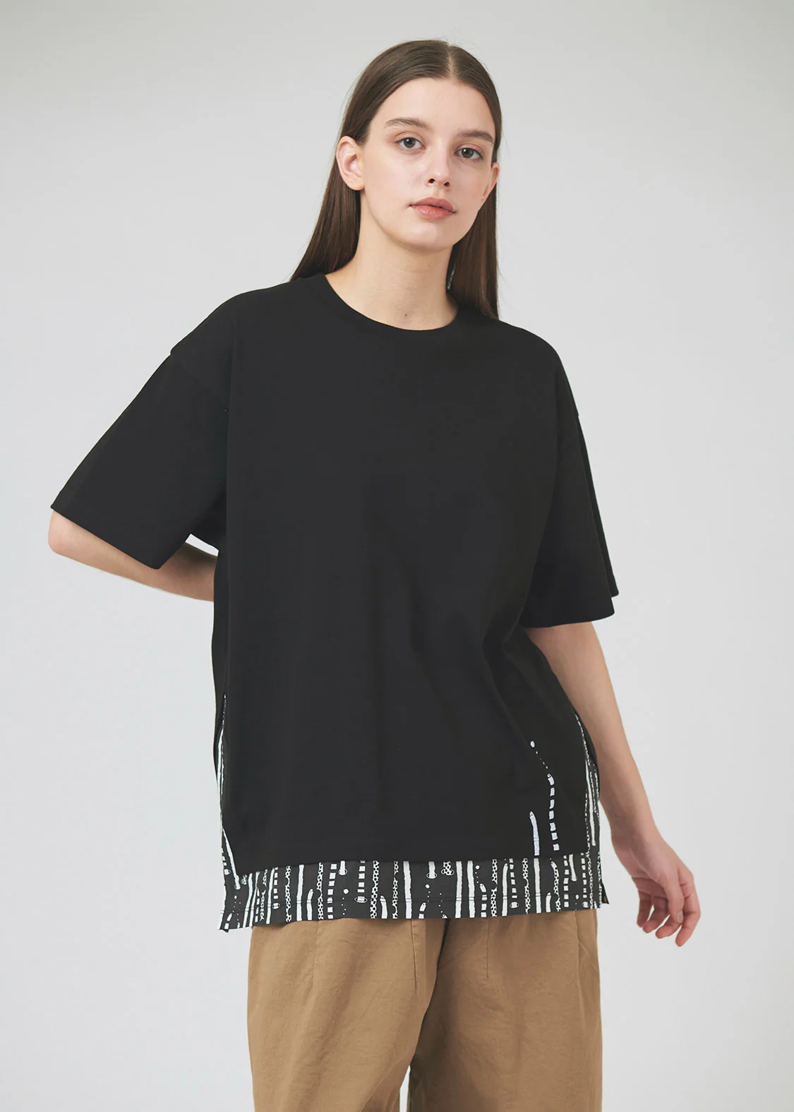 Layered Big Silhouette Short Sleeve Tee (Chin-Anago) - Image 10