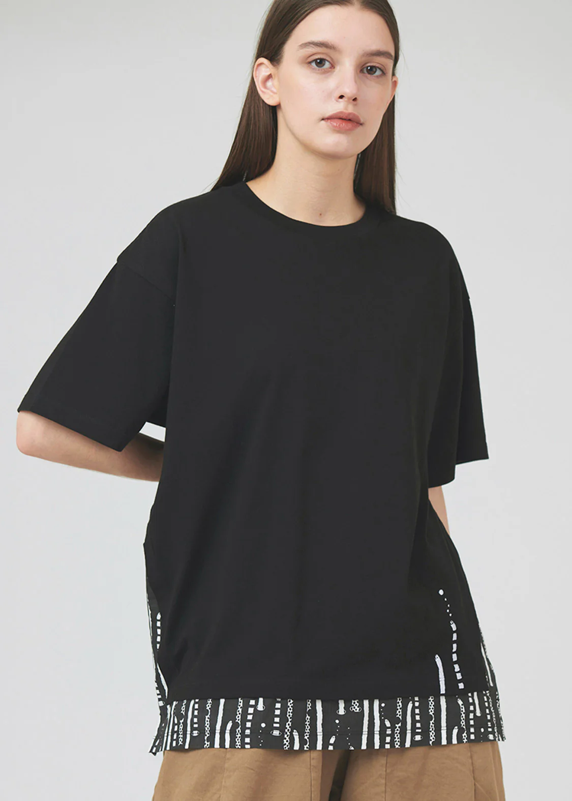 Layered Big Silhouette Short Sleeve Tee (Chin-Anago) - Image 7