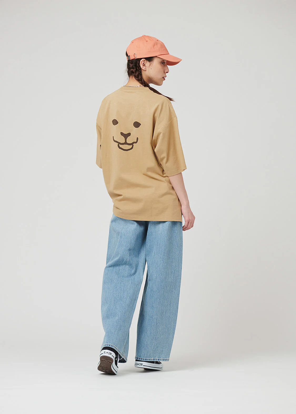 Big Silhouette Half Sleeve Tee (Lamb Chop Face) - Image 10