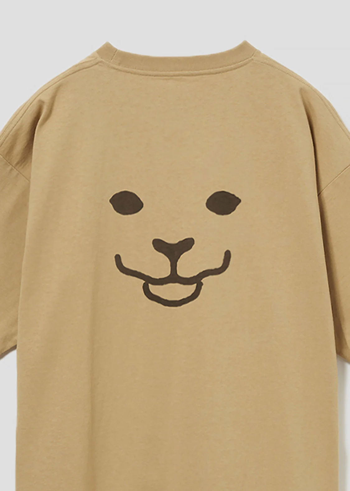 Big Silhouette Half Sleeve Tee (Lamb Chop Face) - Image 5