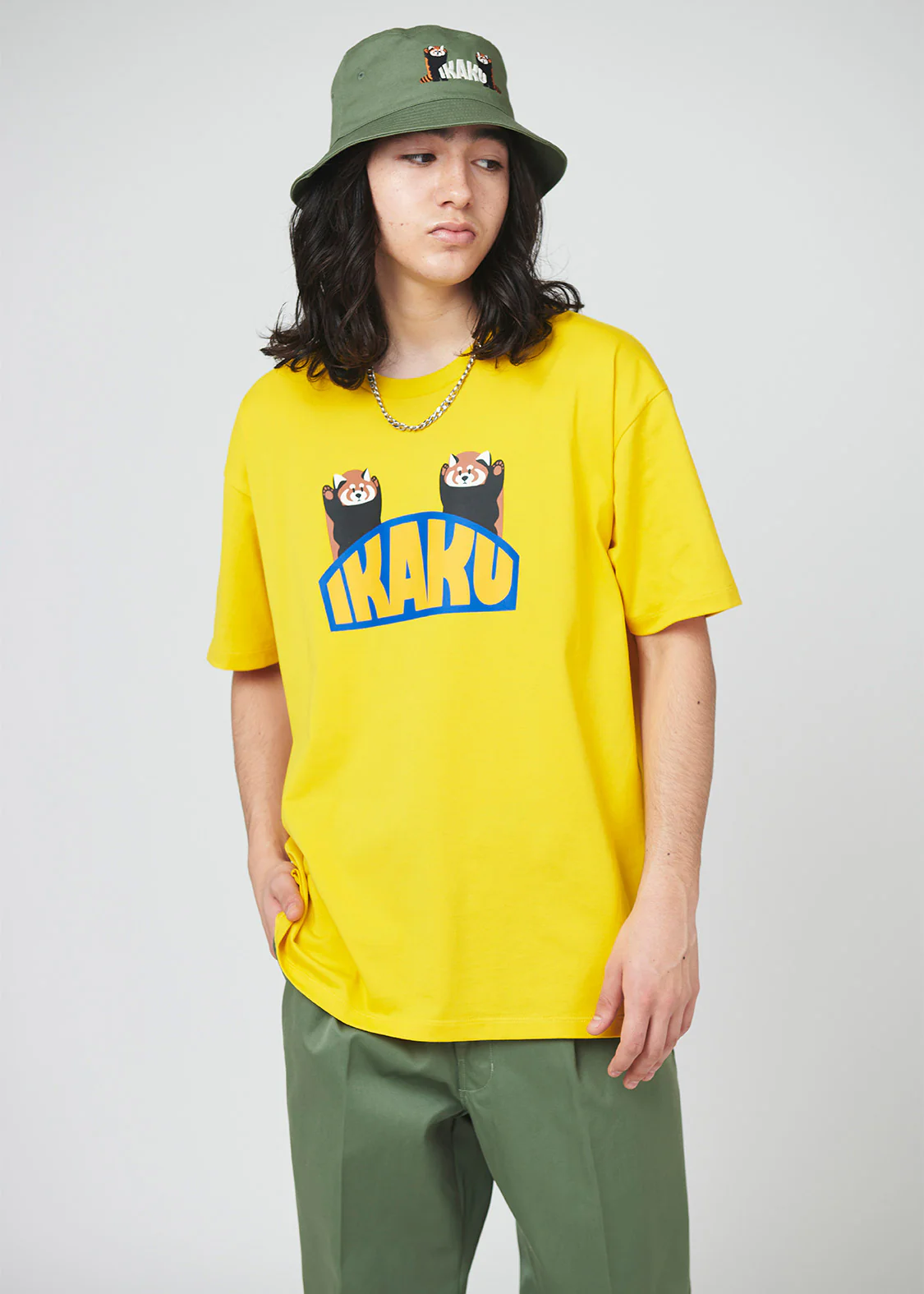 Loose Fit Short Sleeve Tee (Threat Red Panda) - Image 8