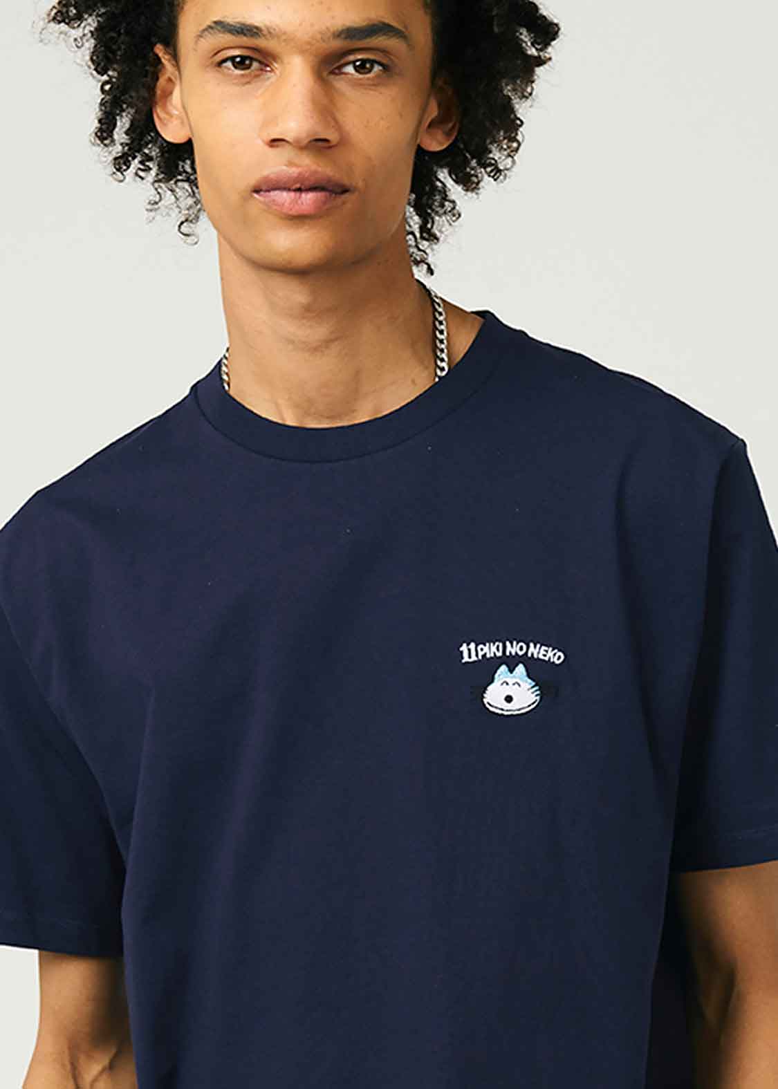 11 Piki no Neko Short Sleeve Tee (11 Piki no Neko_Cat Faces) - Image 8