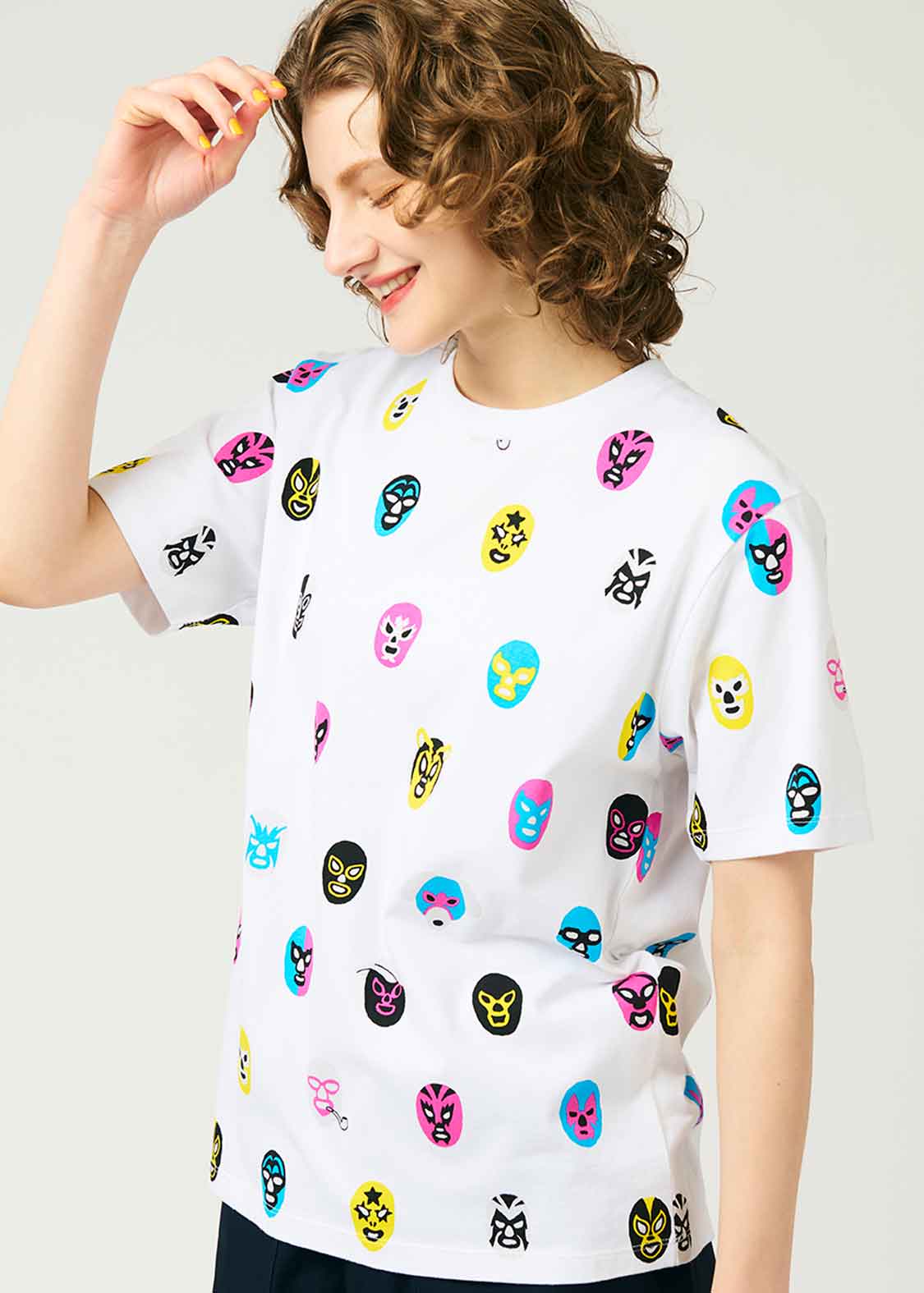 Short Sleeve Tee (Lucharyman Mask) - Image 10