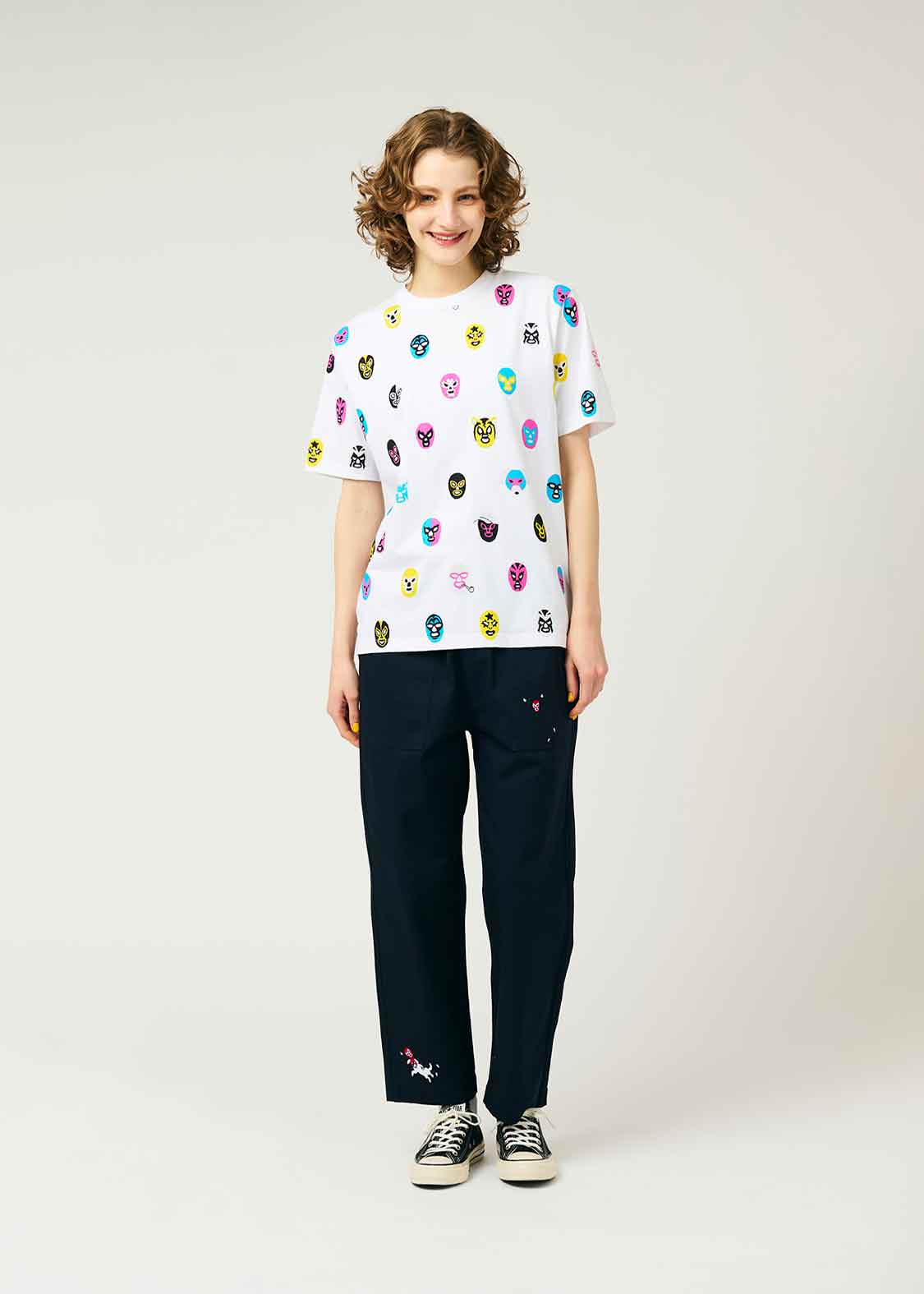Short Sleeve Tee (Lucharyman Mask) - Image 2