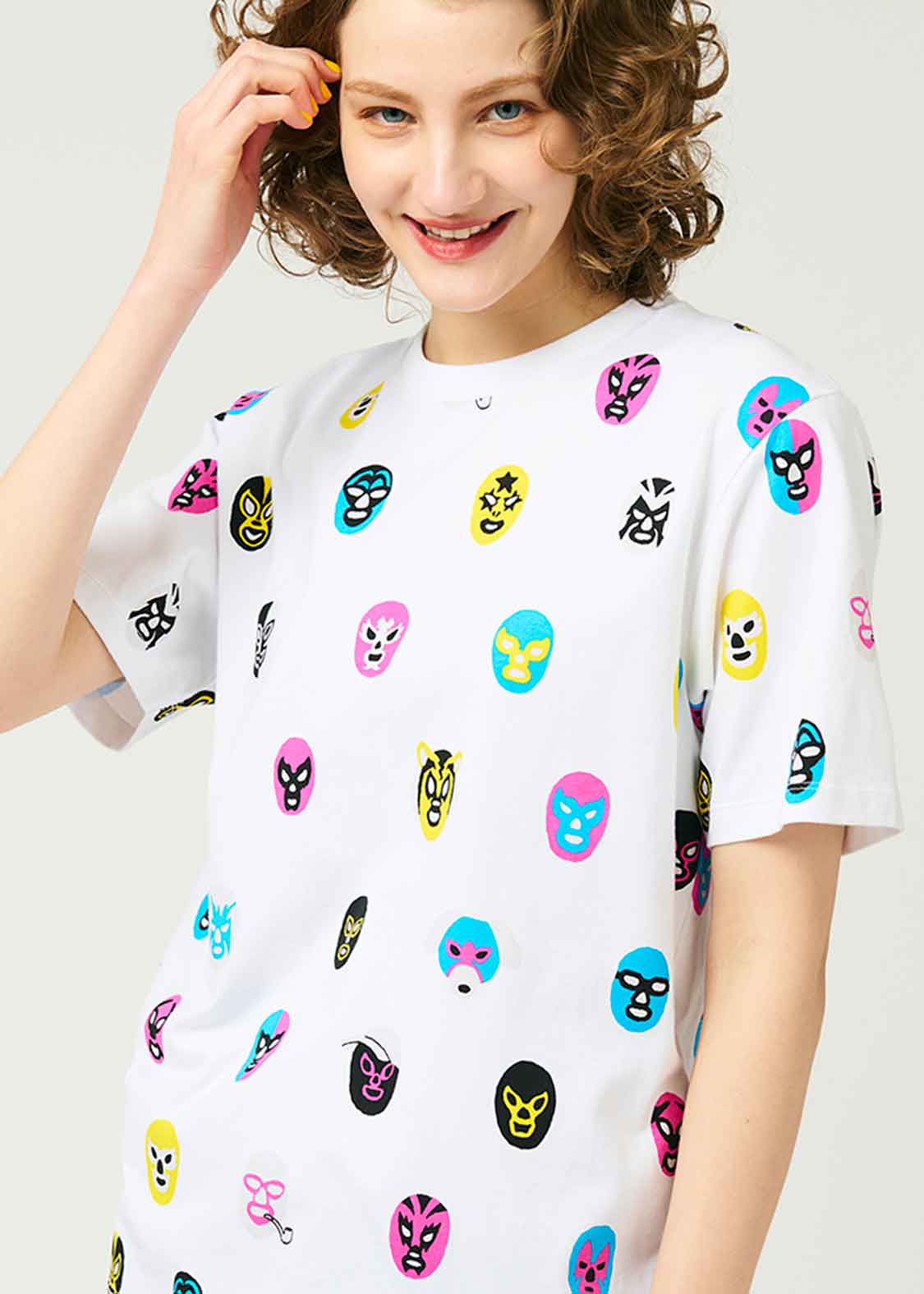 Short Sleeve Tee (Lucharyman Mask) - Image 7