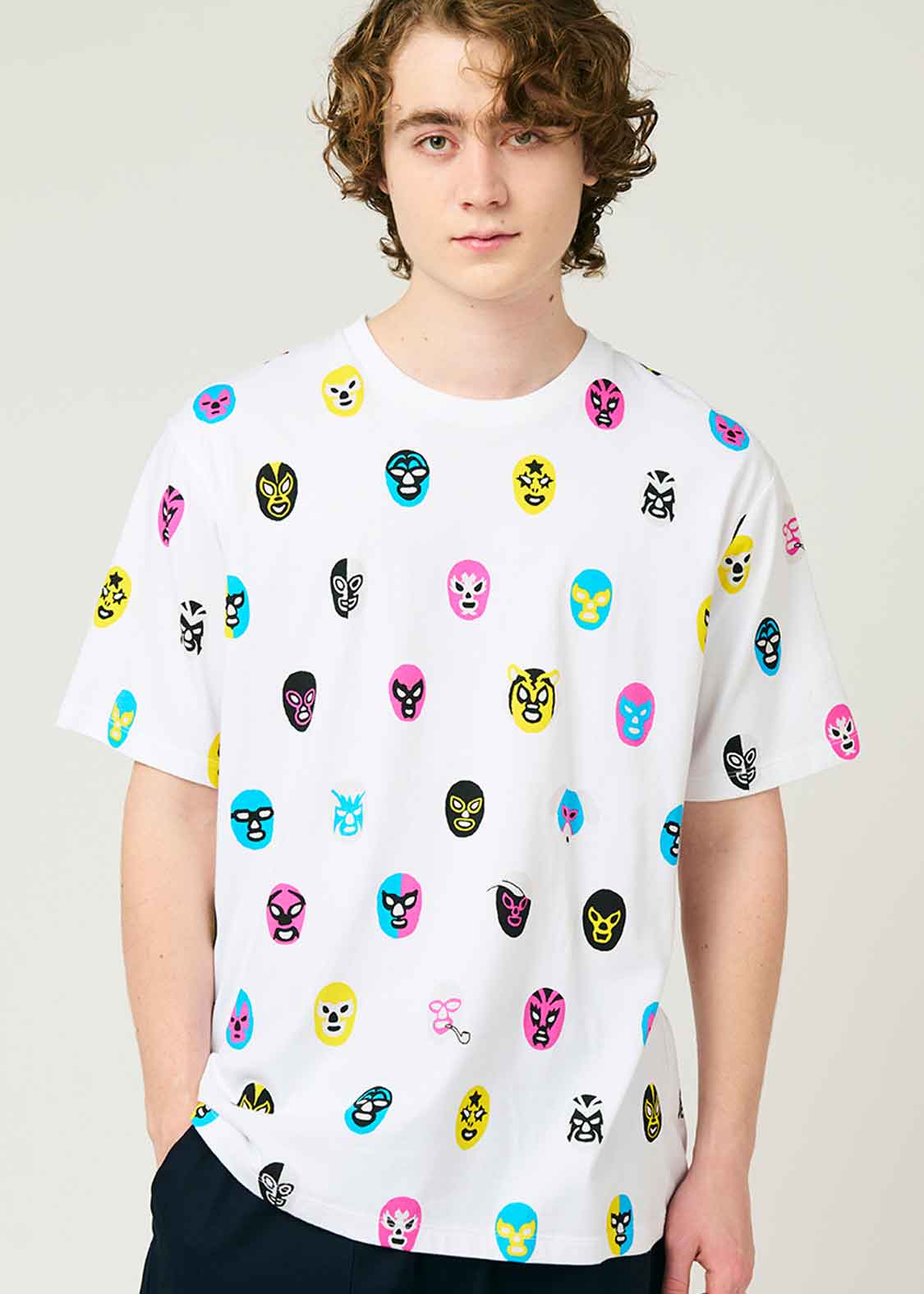 Short Sleeve Tee (Lucharyman Mask) - Image 8