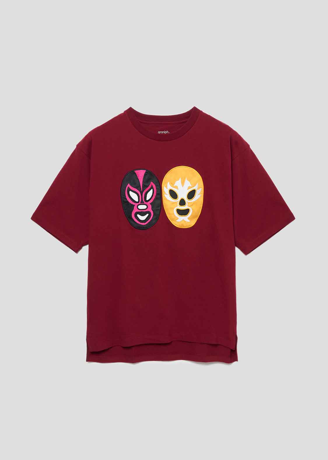 Big Silhouette Half Sleeve Tee (Lucharyman Mask)