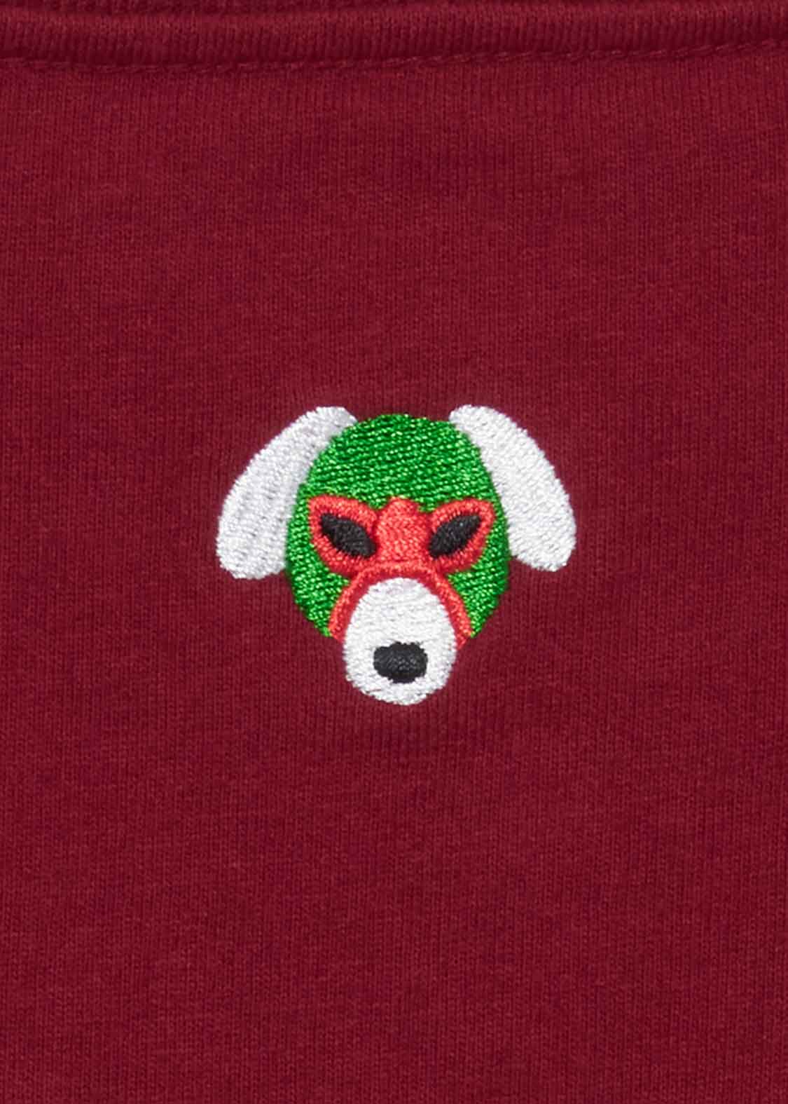 Big Silhouette Half Sleeve Tee (Lucharyman Mask) - Image 6