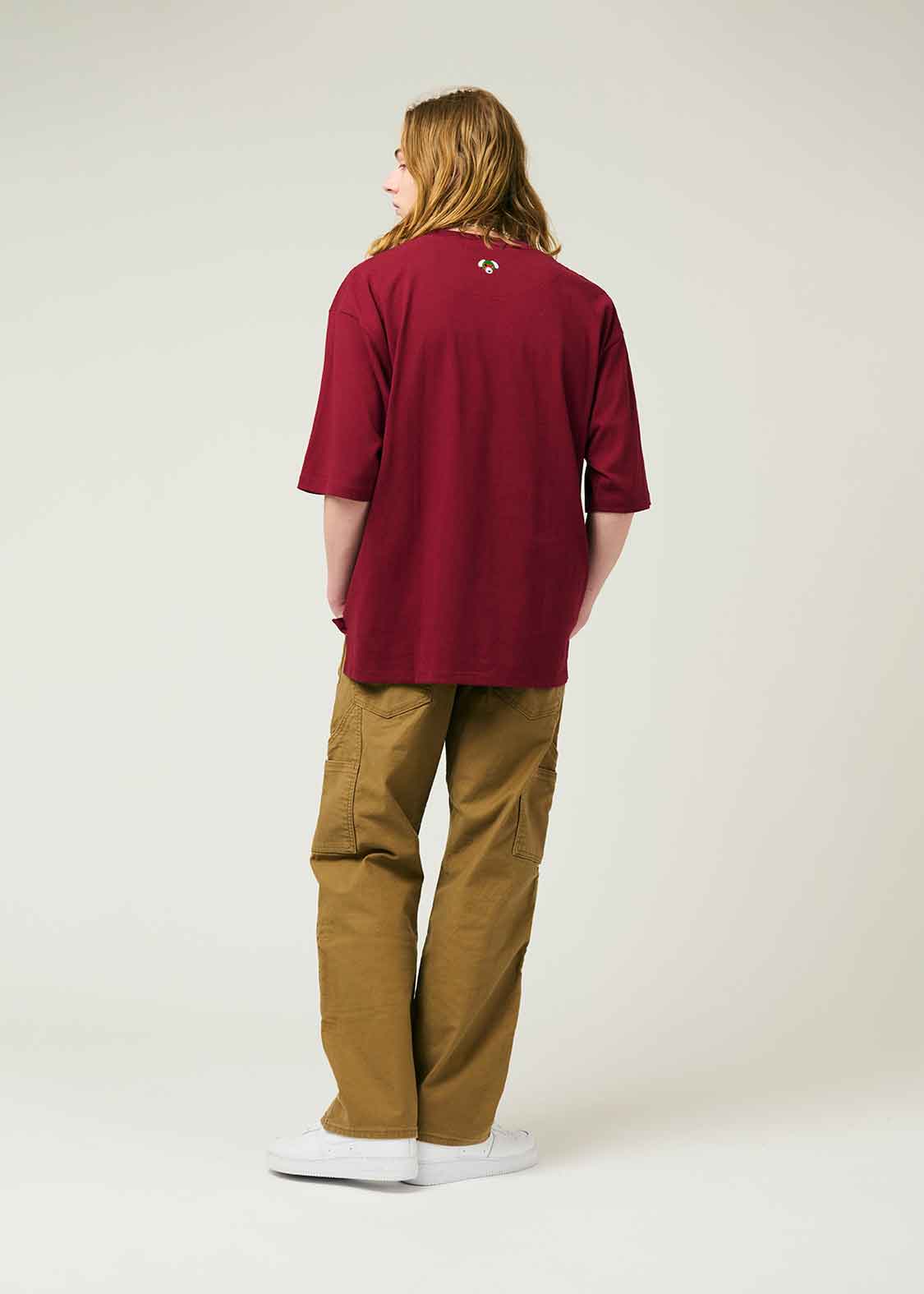 Big Silhouette Half Sleeve Tee (Lucharyman Mask) - Image 9