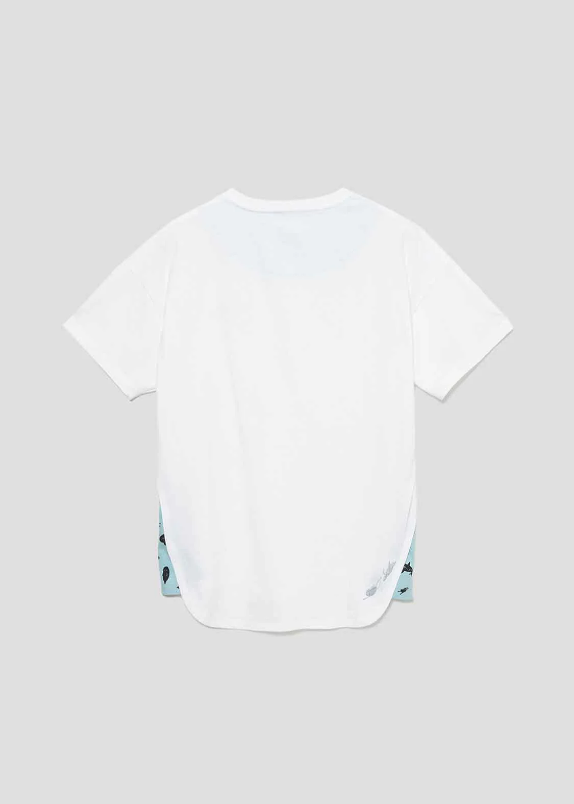 Side Gusset Short Sleeve Tee (Beautiful Shadow Pool) - Image 3