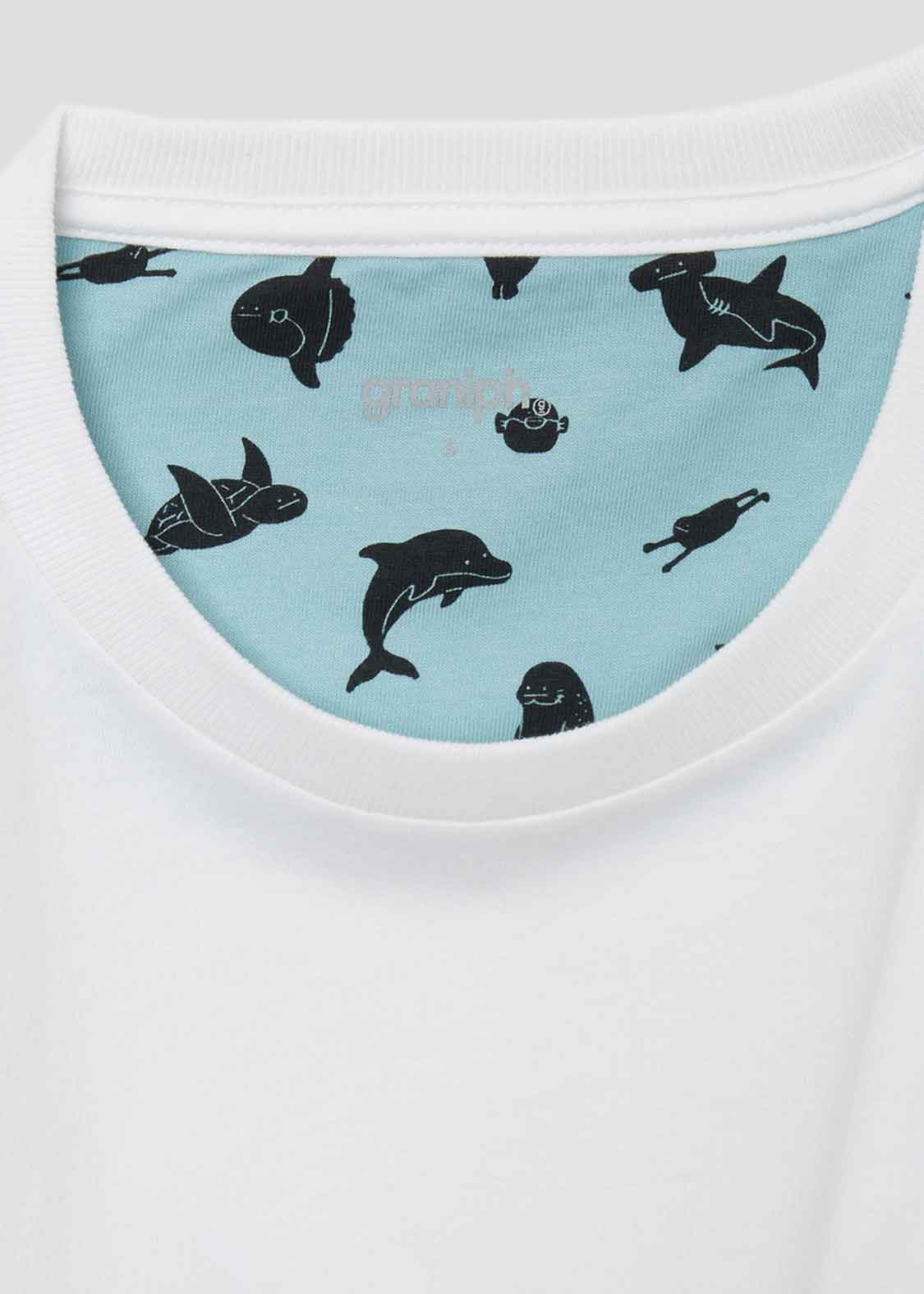 Side Gusset Short Sleeve Tee (Beautiful Shadow Pool) - Image 4