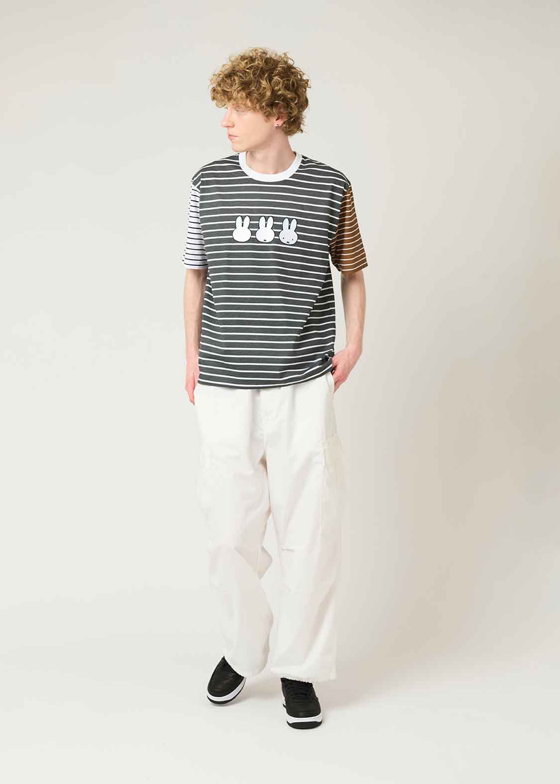 miffy Short Sleeve Tee (miffy_miffy Face line 3) - Image 9