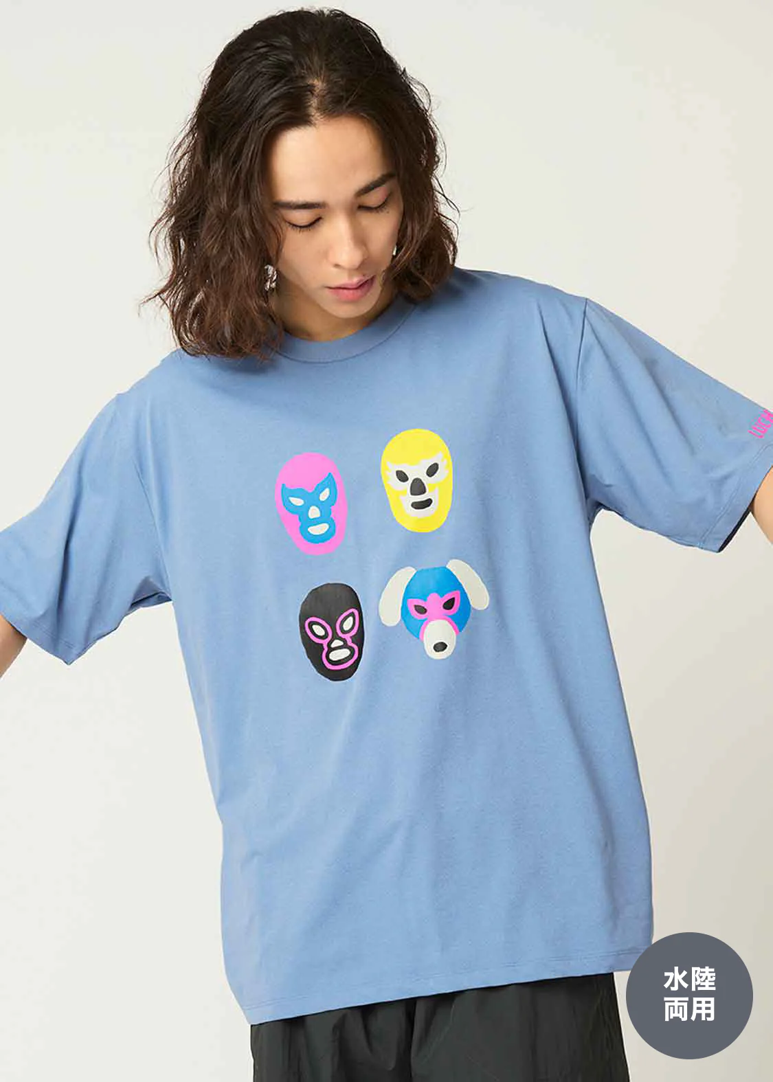 Rash Guard  Short Sleeve Tee (Lucharyman  Mask　) - Image 7