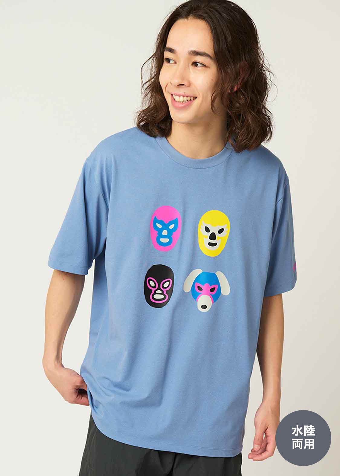 Rash Guard  Short Sleeve Tee (Lucharyman  Mask　) - Image 8