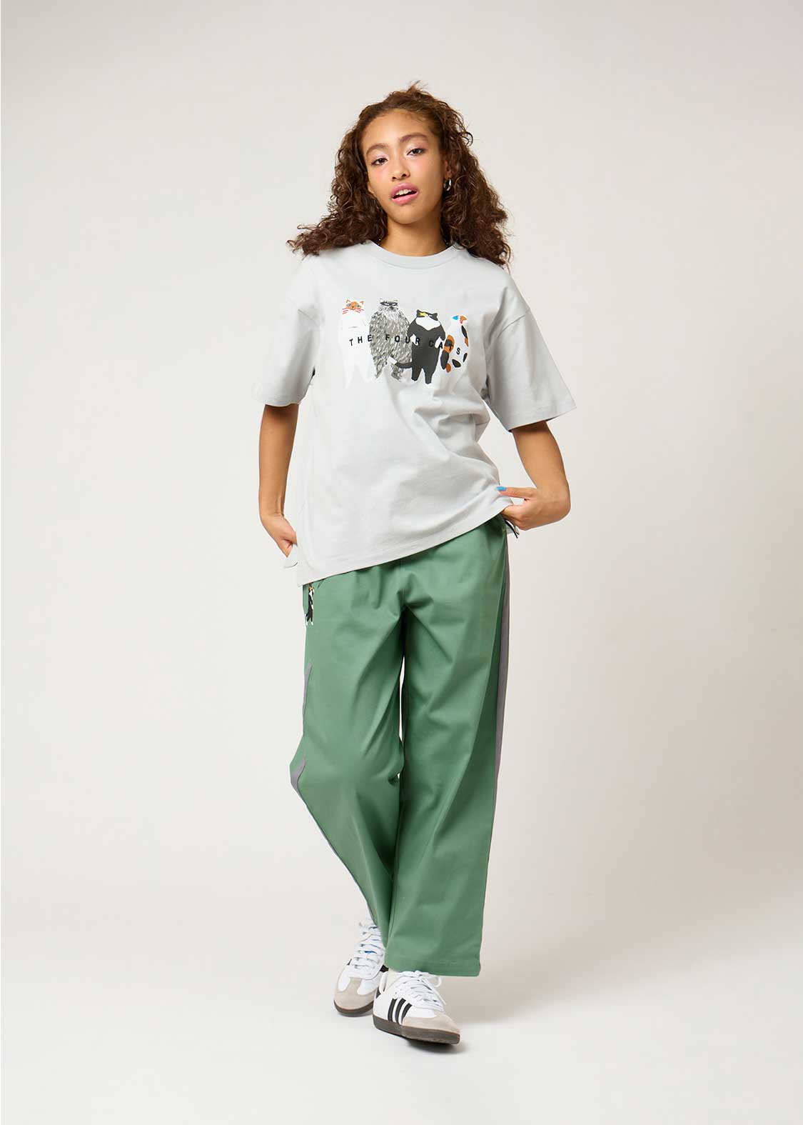 Big Silhouette Tee (THE FOUR CATS Cool) - Image 2