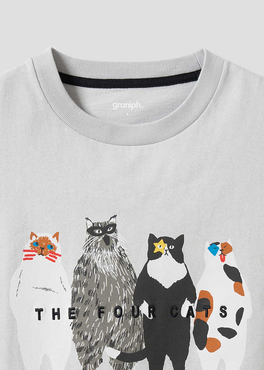 Big Silhouette Tee (THE FOUR CATS Cool) - Image 4