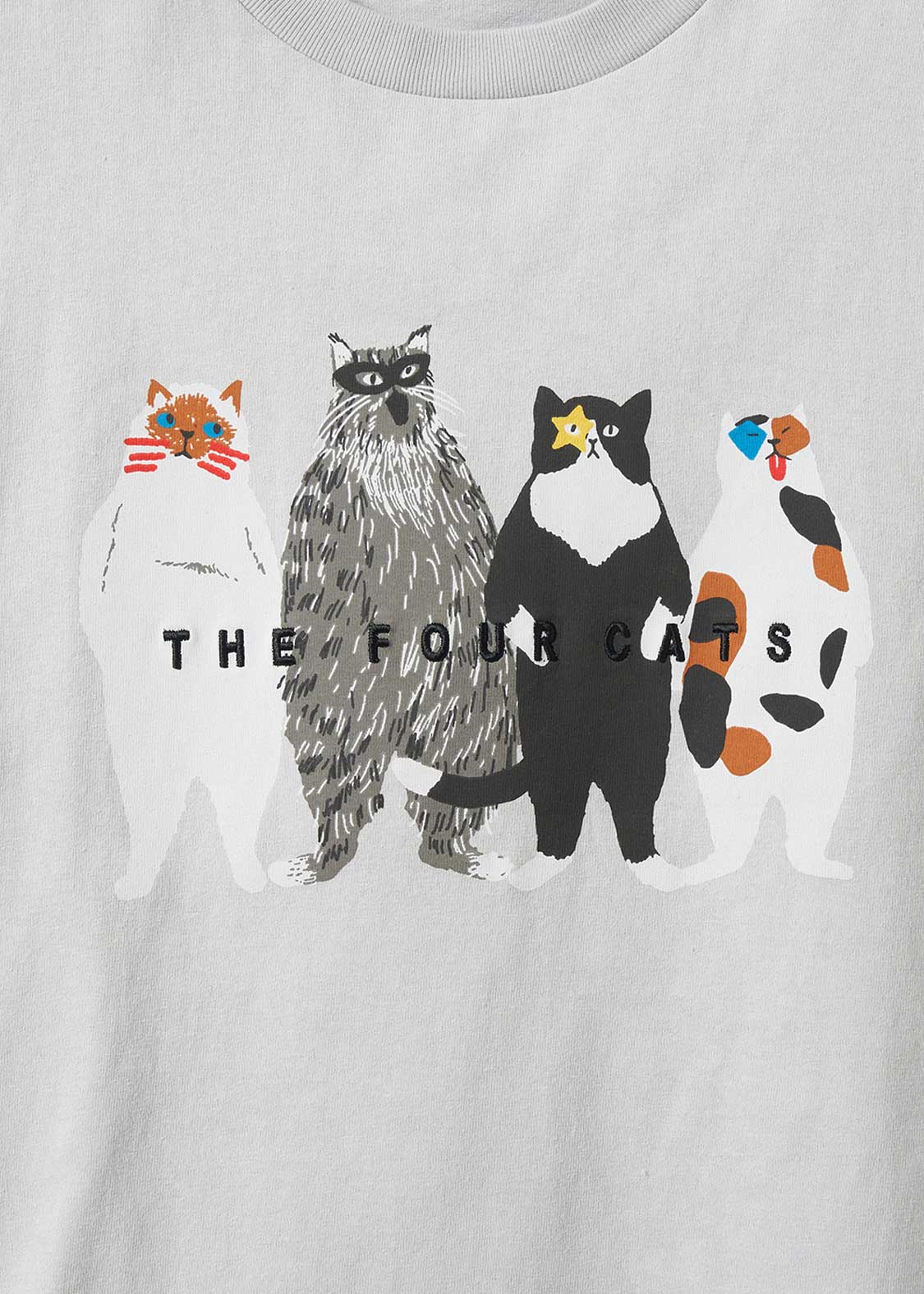 Big Silhouette Tee (THE FOUR CATS Cool) - Image 5