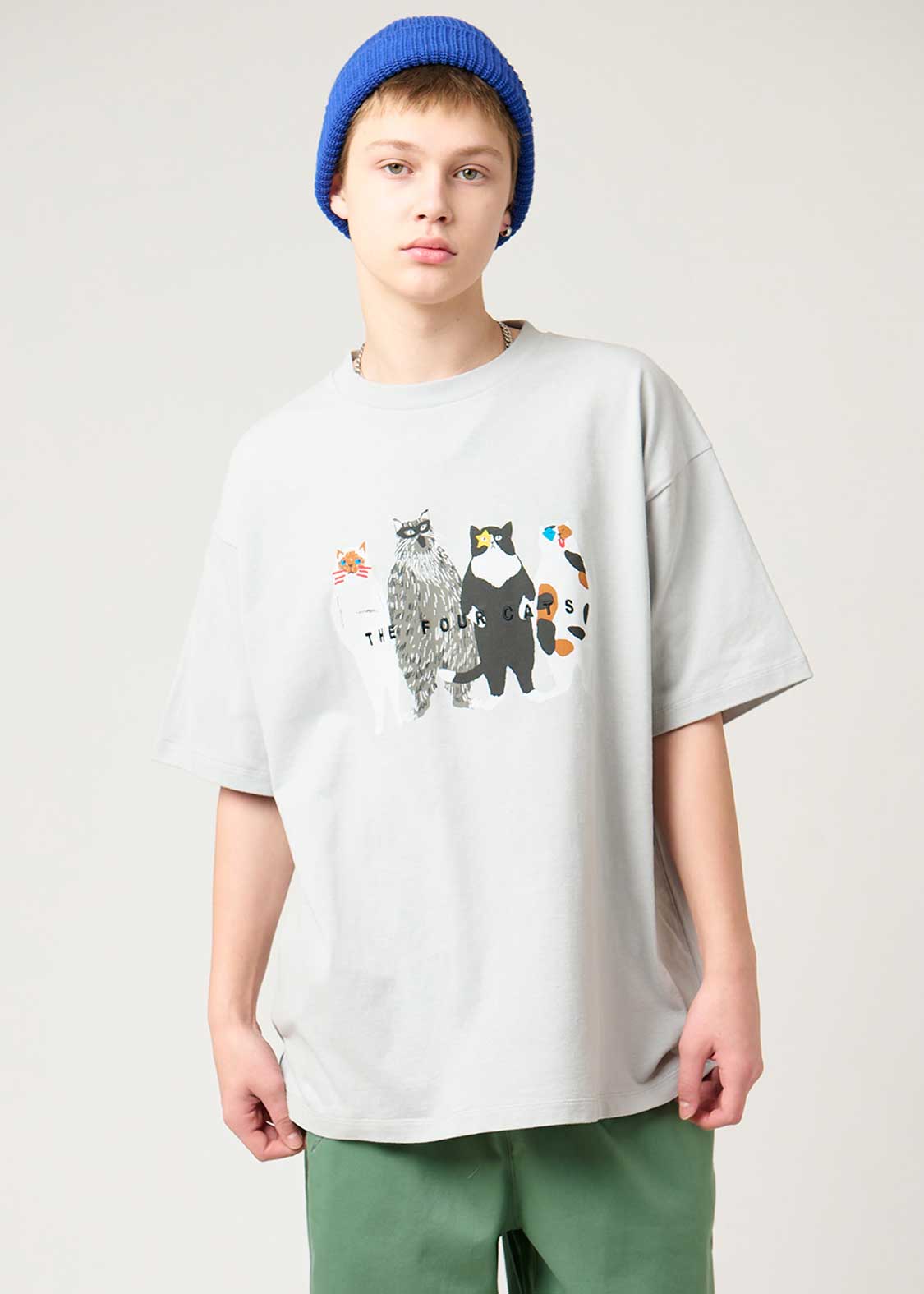 Big Silhouette Tee (THE FOUR CATS Cool) - Image 8