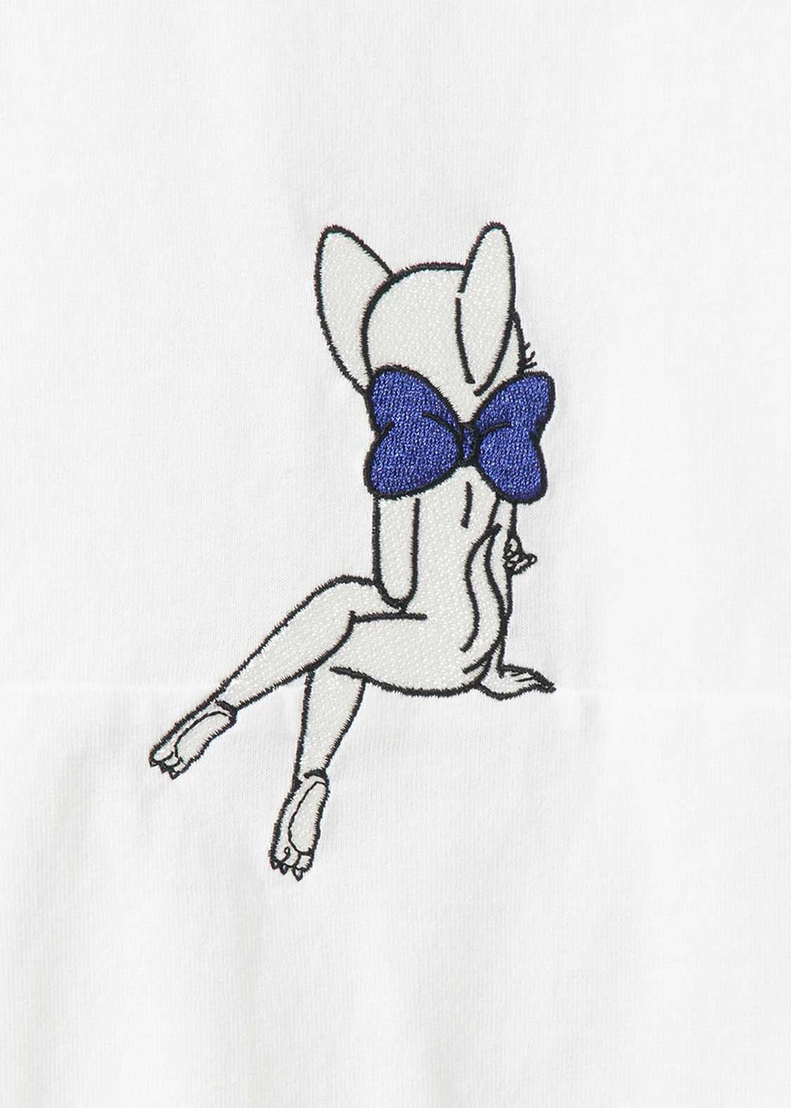 Tom and Jerry Big Silhouette Half Sleeve Tee (Tom and Jerry_Toodles) - Image 6