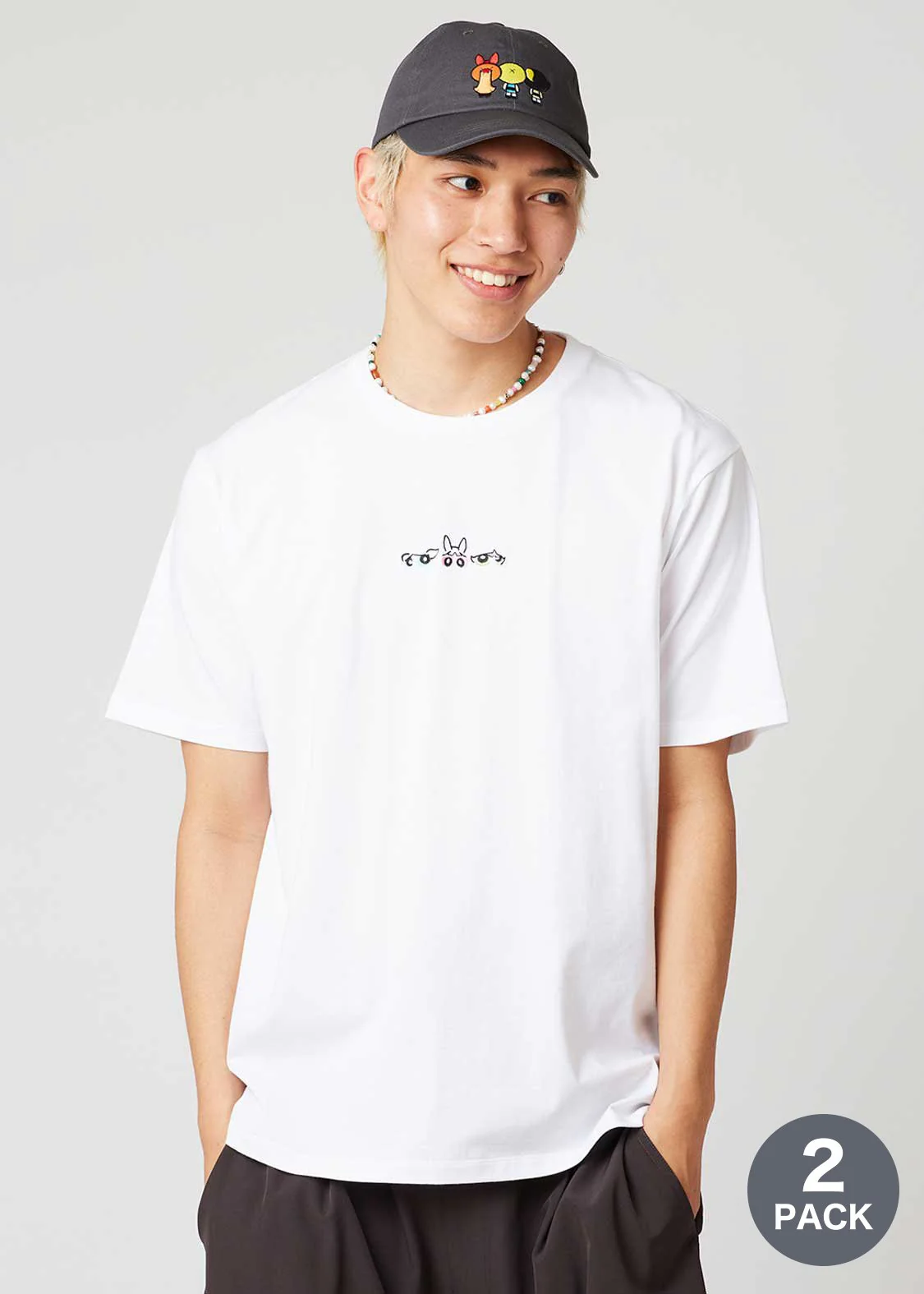 Power Puff Girls Short Sleeve Pack Tee (THE POWERPUFF GIRLS_Eyes) - Image 8