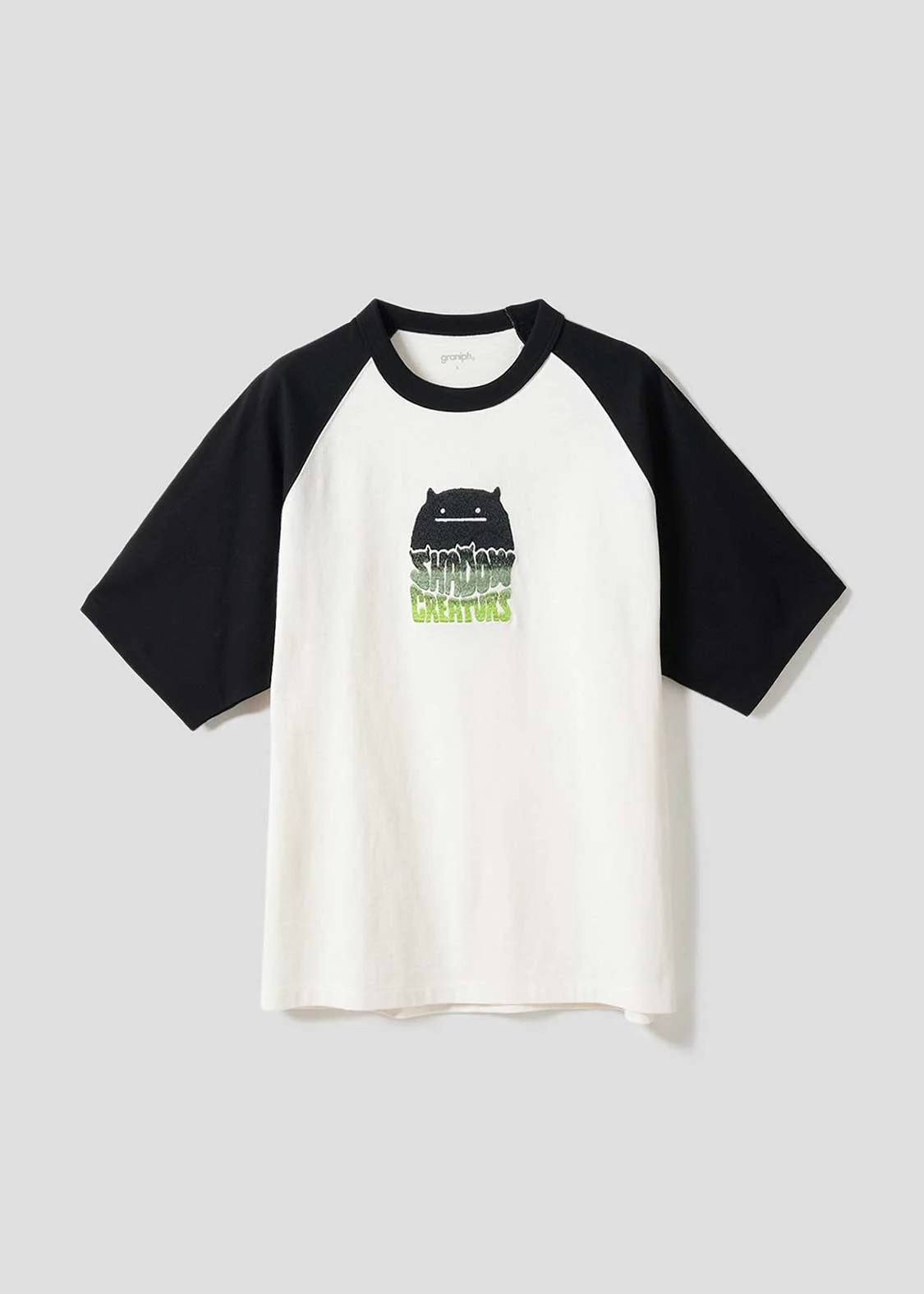Raglan Half Sleeve Tee (Beautiful Shadow Creature)