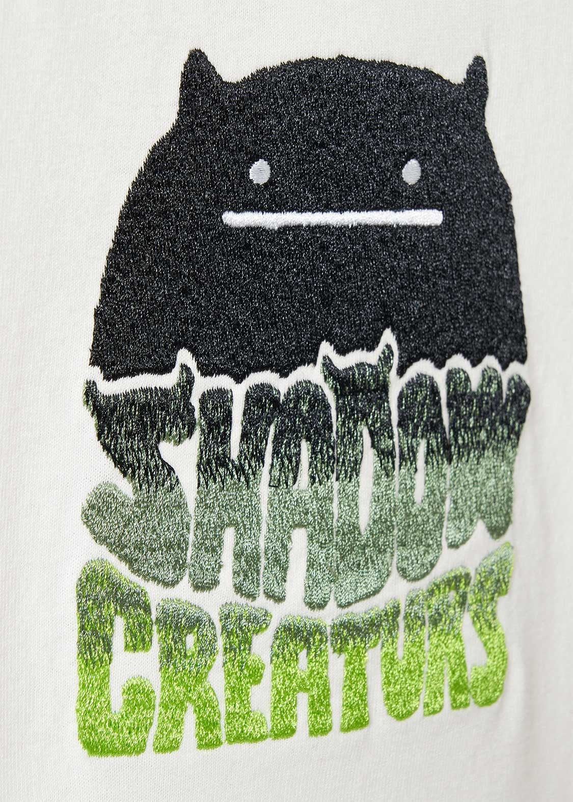Raglan Half Sleeve Tee (Beautiful Shadow Creature) - Image 5