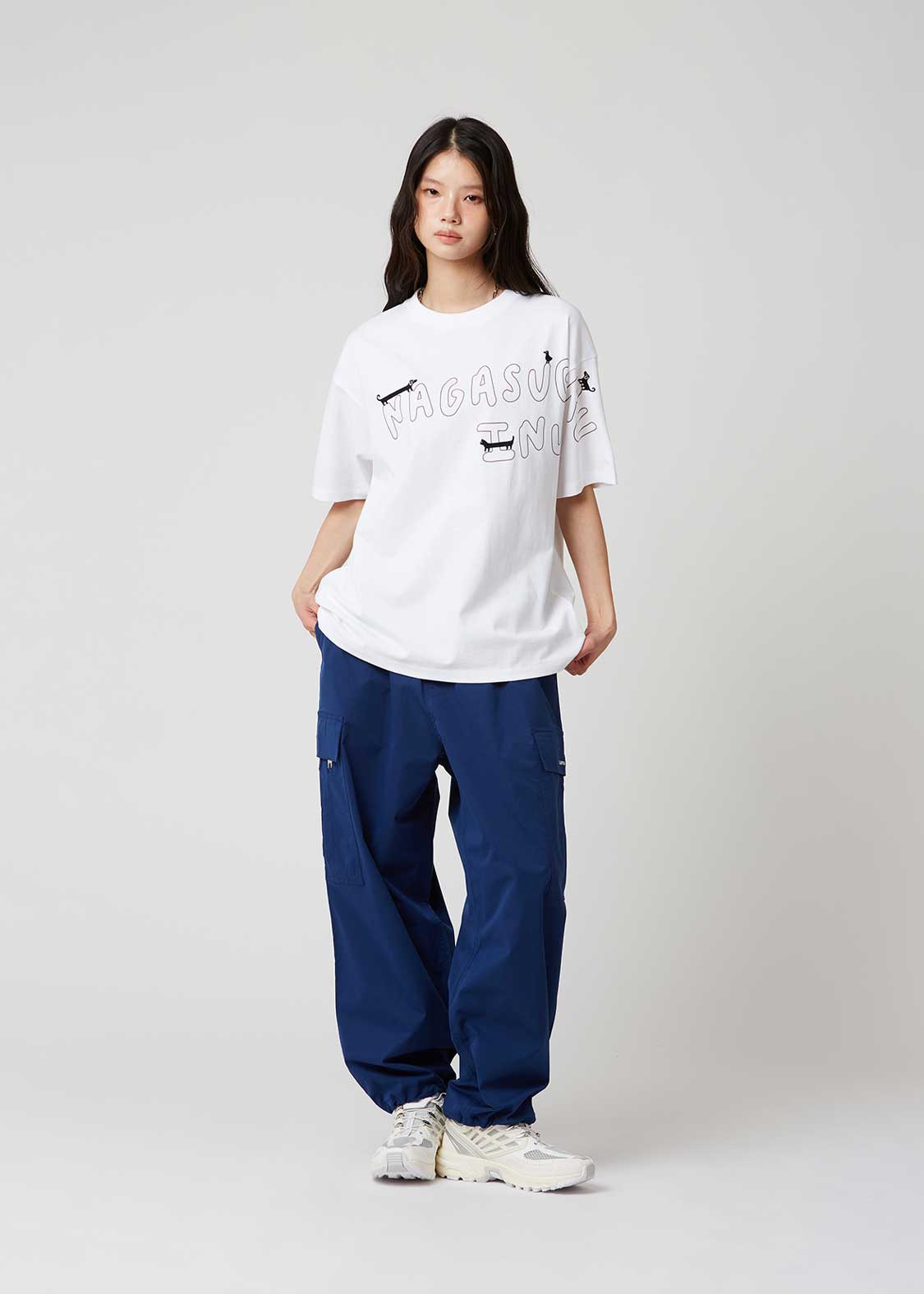 Big Silhouette Short Sleeve Tee (Nagasugiru Inu Tomodachi from Another World) - Image 2