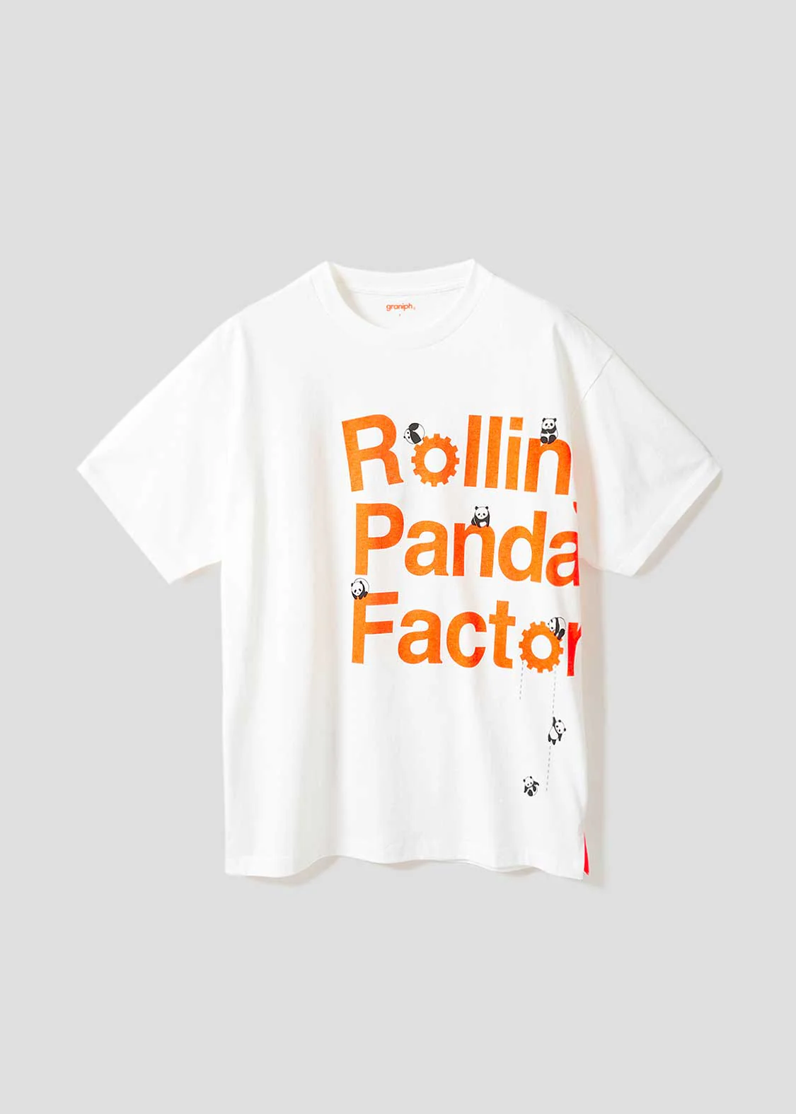 Big Silhouette Short Sleeve Tee (Rolling Pandas Factory)