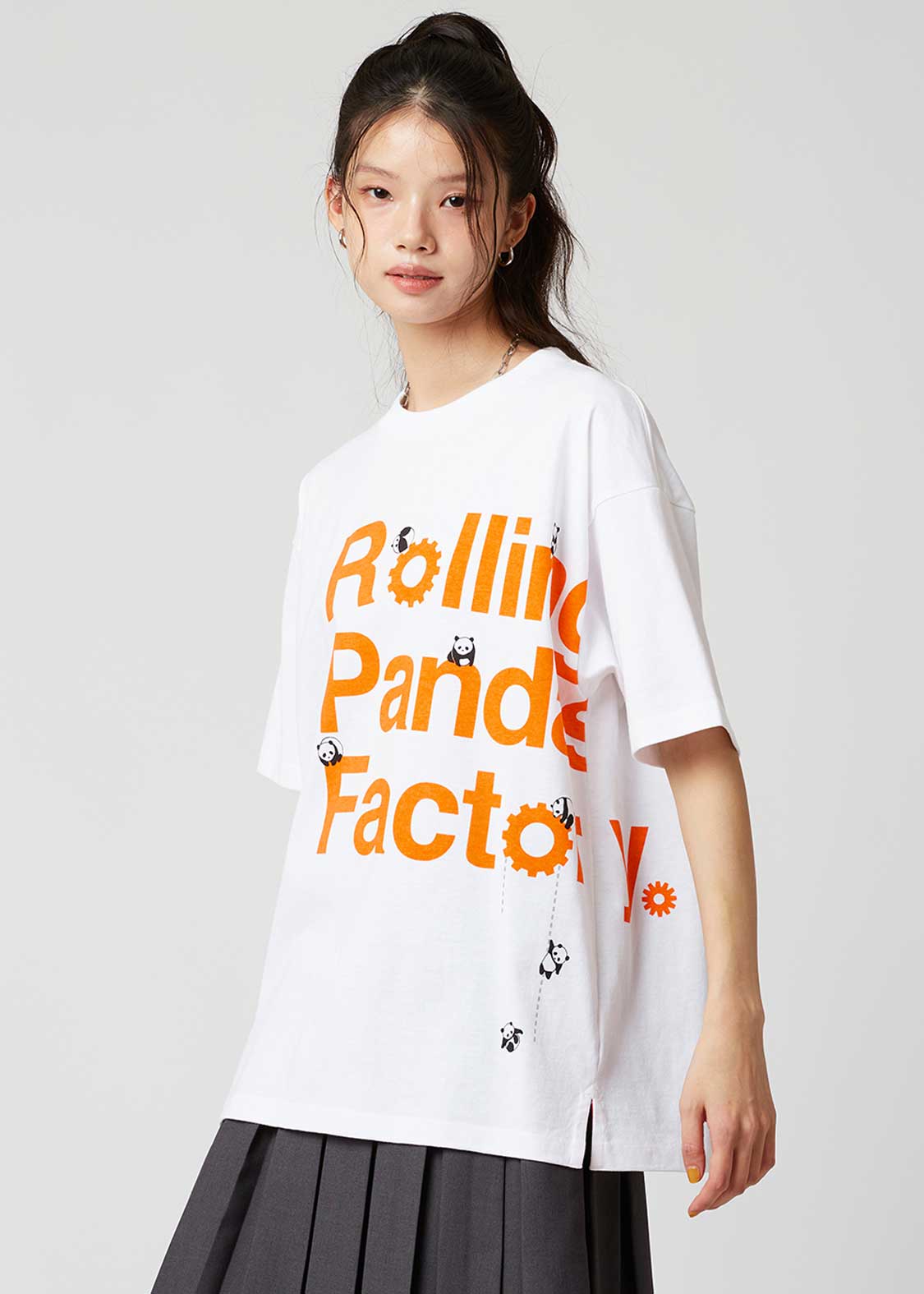 Big Silhouette Short Sleeve Tee (Rolling Pandas Factory) - Image 10