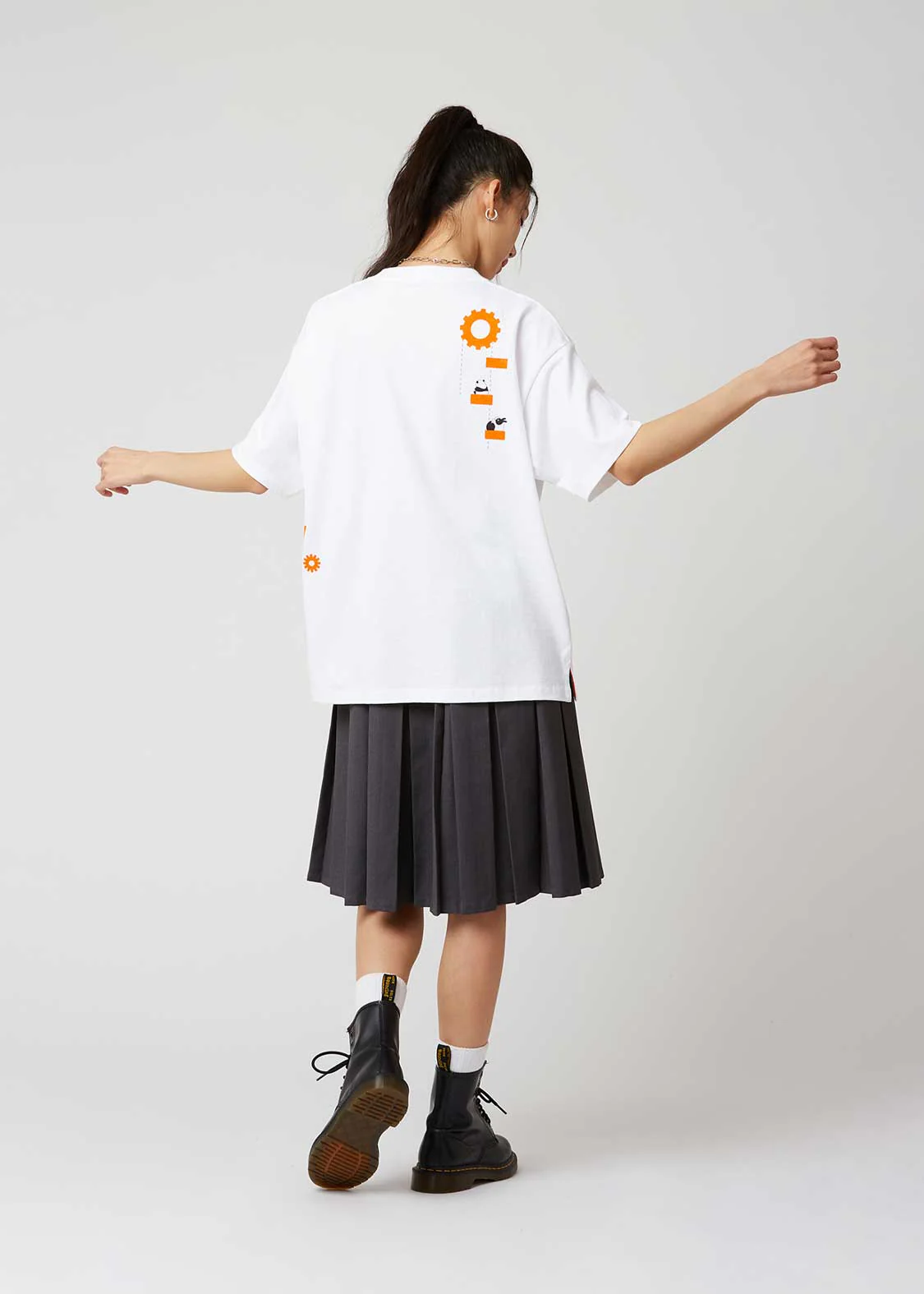 Big Silhouette Short Sleeve Tee (Rolling Pandas Factory) - Image 2