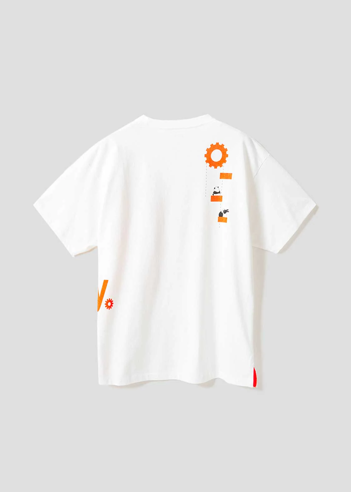 Big Silhouette Short Sleeve Tee (Rolling Pandas Factory) - Image 3