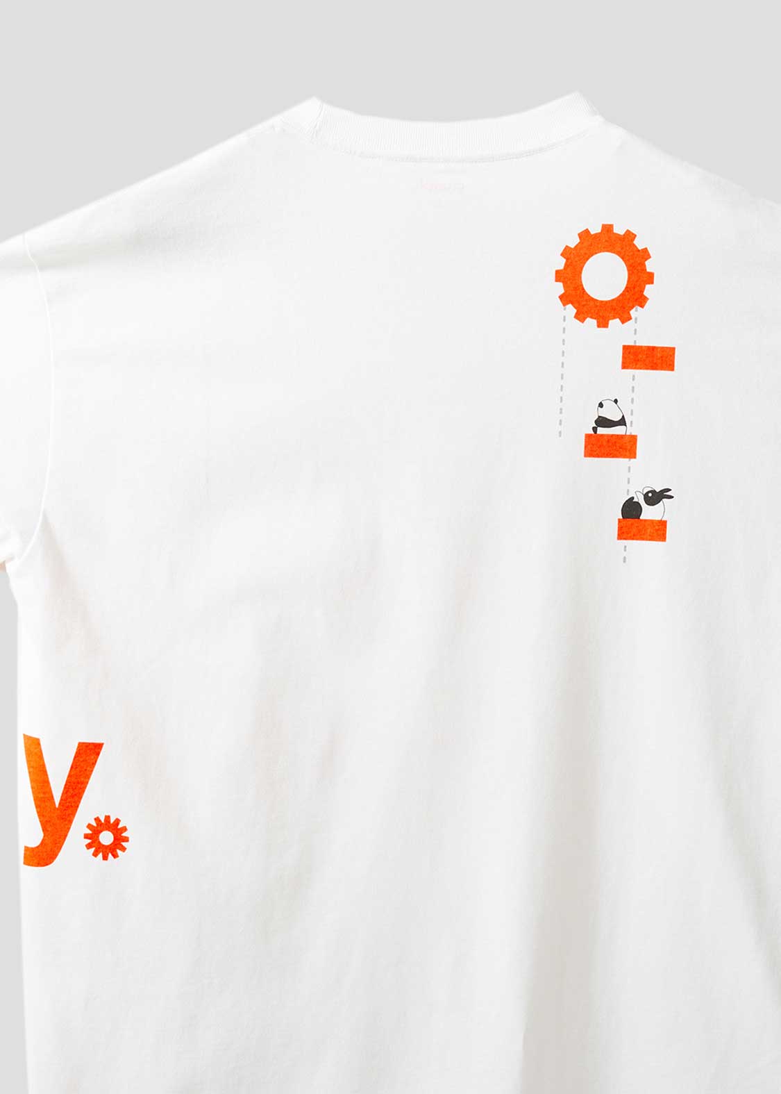 Big Silhouette Short Sleeve Tee (Rolling Pandas Factory) - Image 5