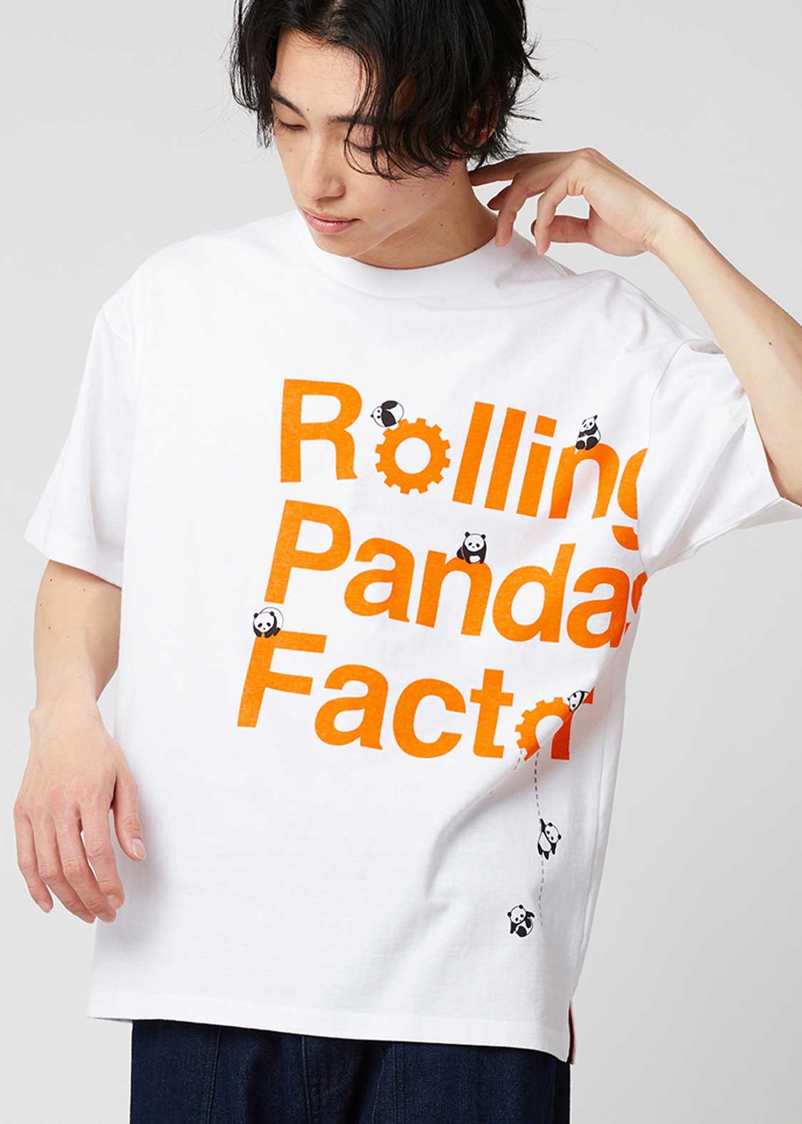 Big Silhouette Short Sleeve Tee (Rolling Pandas Factory) - Image 7