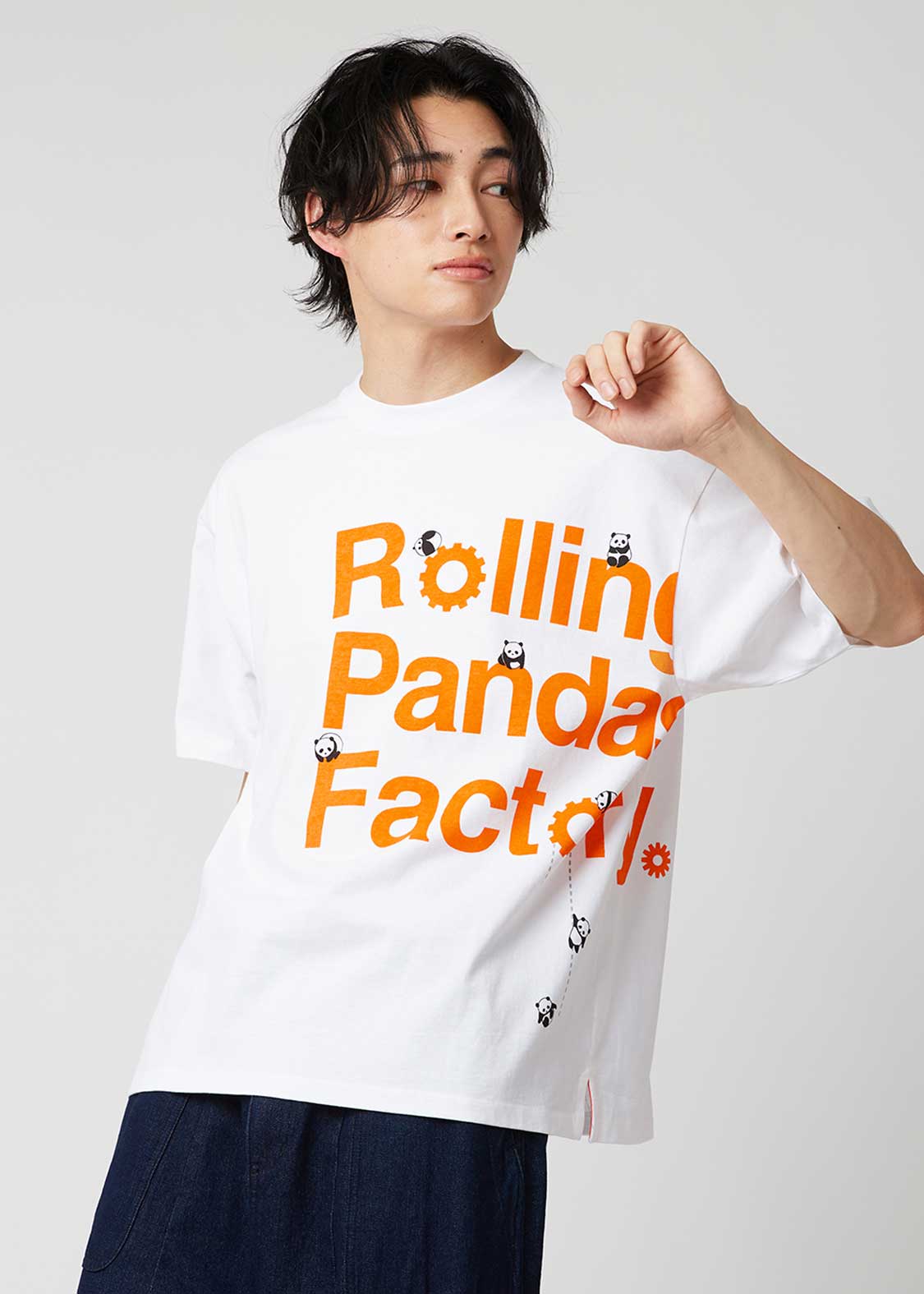Big Silhouette Short Sleeve Tee (Rolling Pandas Factory) - Image 8