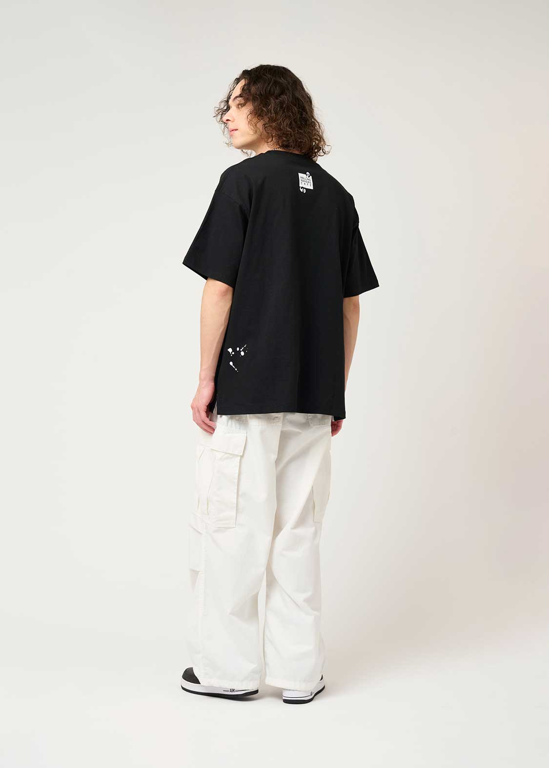 Big Silhouette Short Sleeve Tshirt (Rolling Pandas Cafe) - Image 9