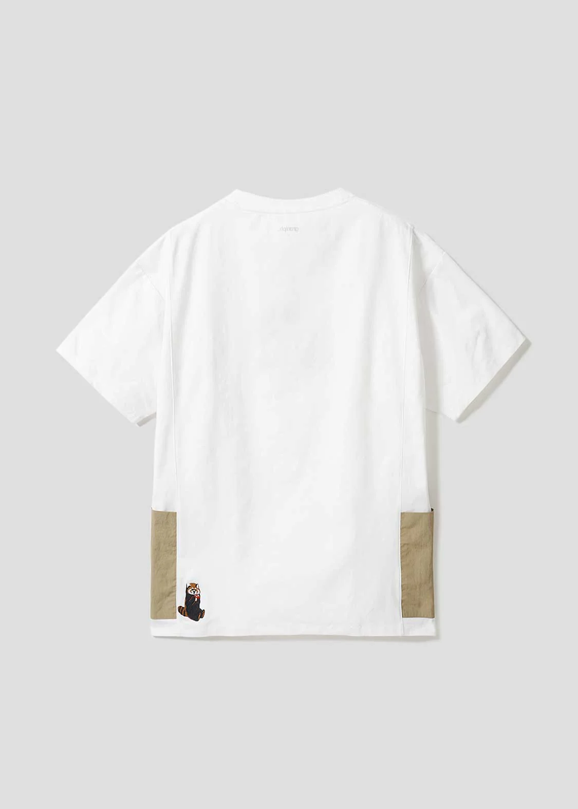 Side Pocket Big Silhouette Short Sleeve Tshirt  (Ikaku Nanikore) - Image 3