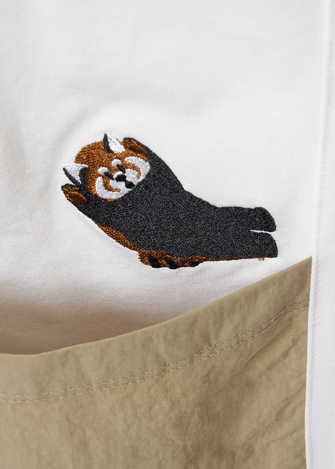 Side Pocket Big Silhouette Short Sleeve Tshirt  (Ikaku Nanikore) - Image 6