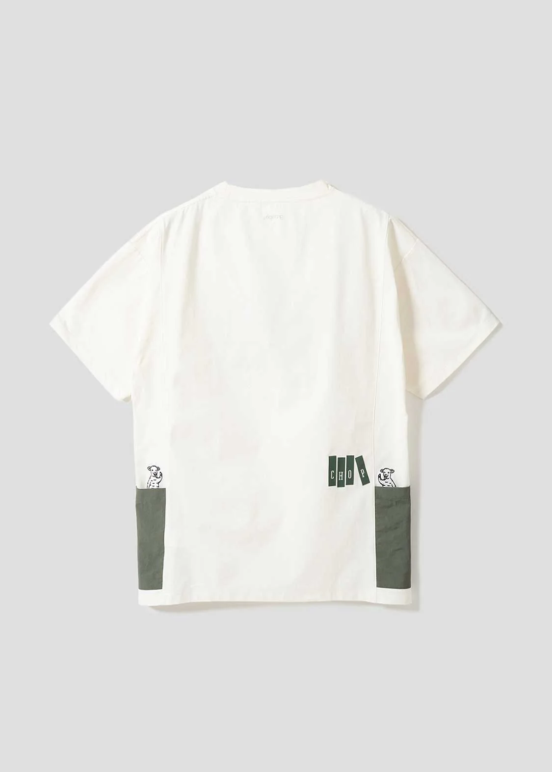 Side Pocket Big Silhouette Short Sleeve Tshirt  (School of Chop) - Image 3