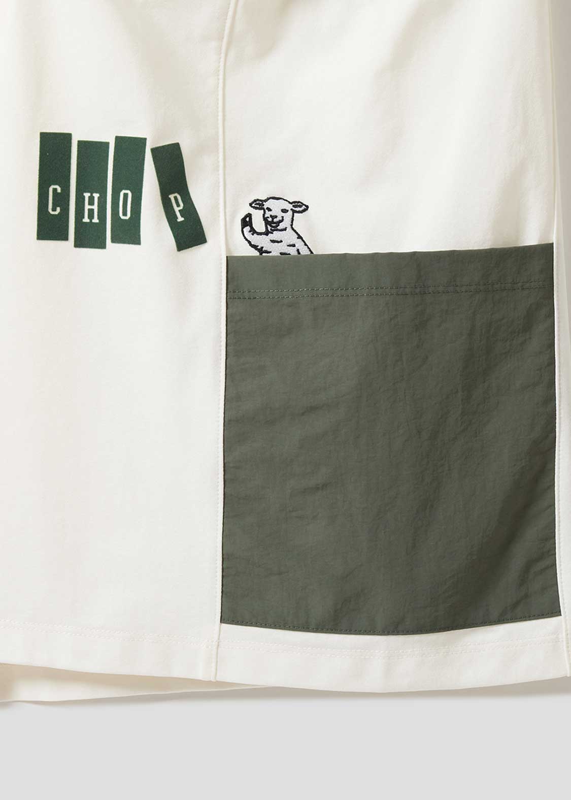 Side Pocket Big Silhouette Short Sleeve Tshirt  (School of Chop) - Image 4
