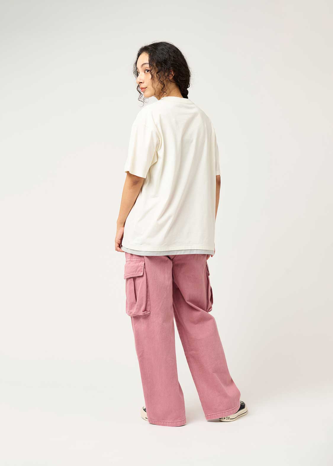 Layered Big Silhouette Short Sleeve Tshirt (Nemusugiru Inu) - Image 2