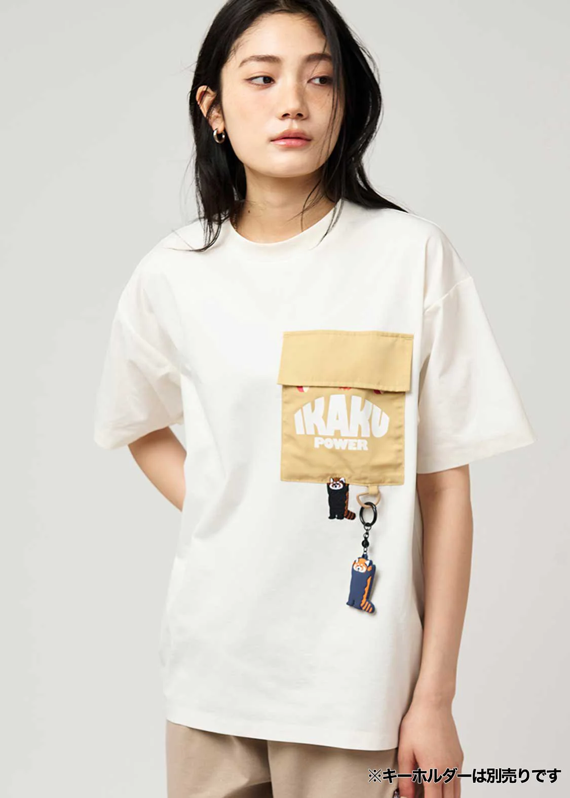 Big Pocket Big Silhouette Dry Short Sleeve Tshirt (Ikaku Power) - Image 7